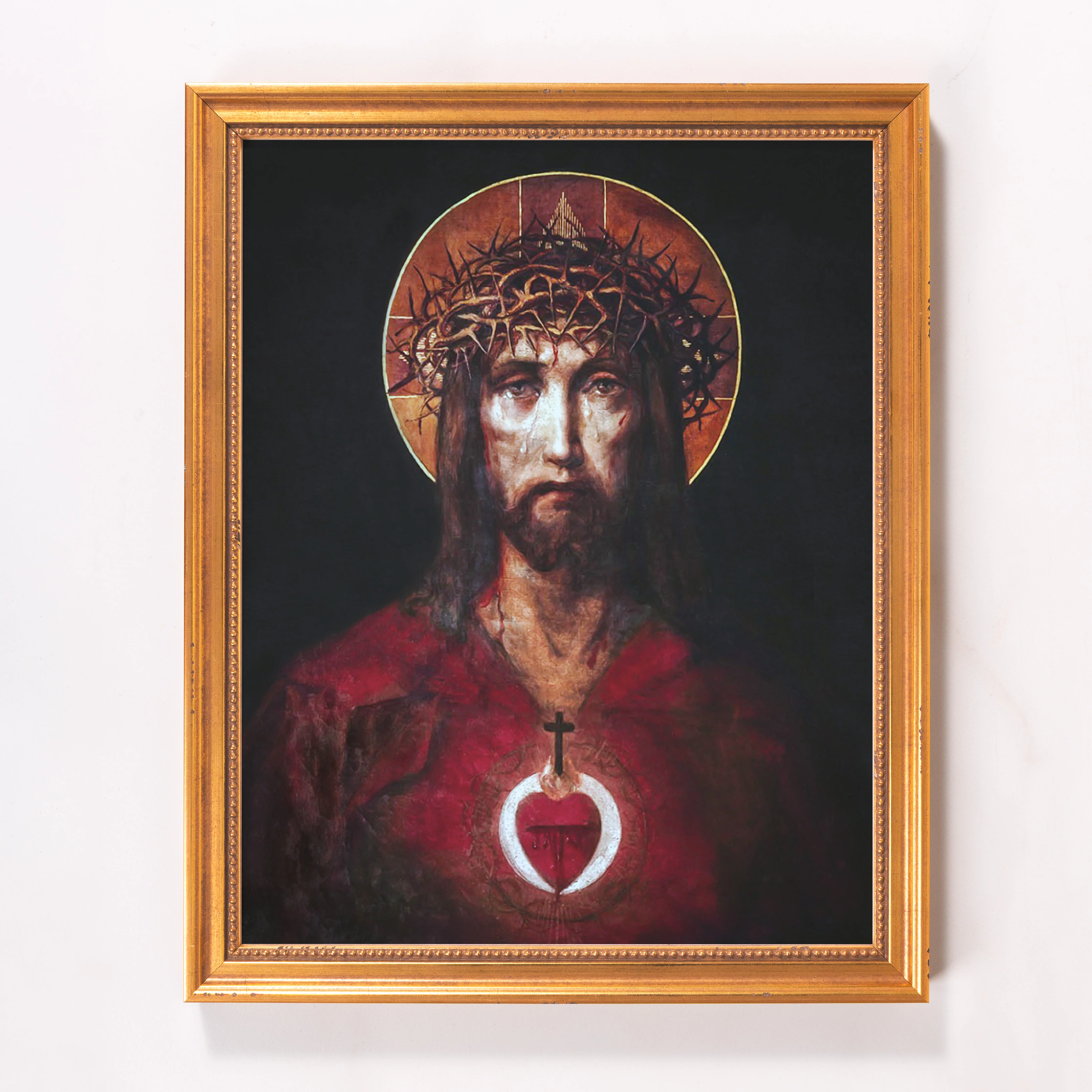 Sic Deus Dilexit Mundum Framed Canvas - Sacred Classics Collection - Image 7
