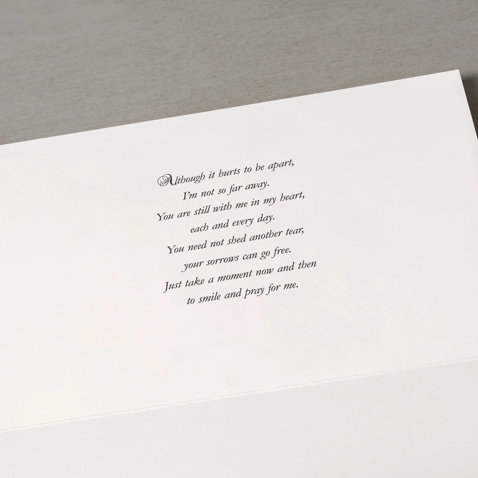 Single Cardinal Memorial Christmas Card - Image 4