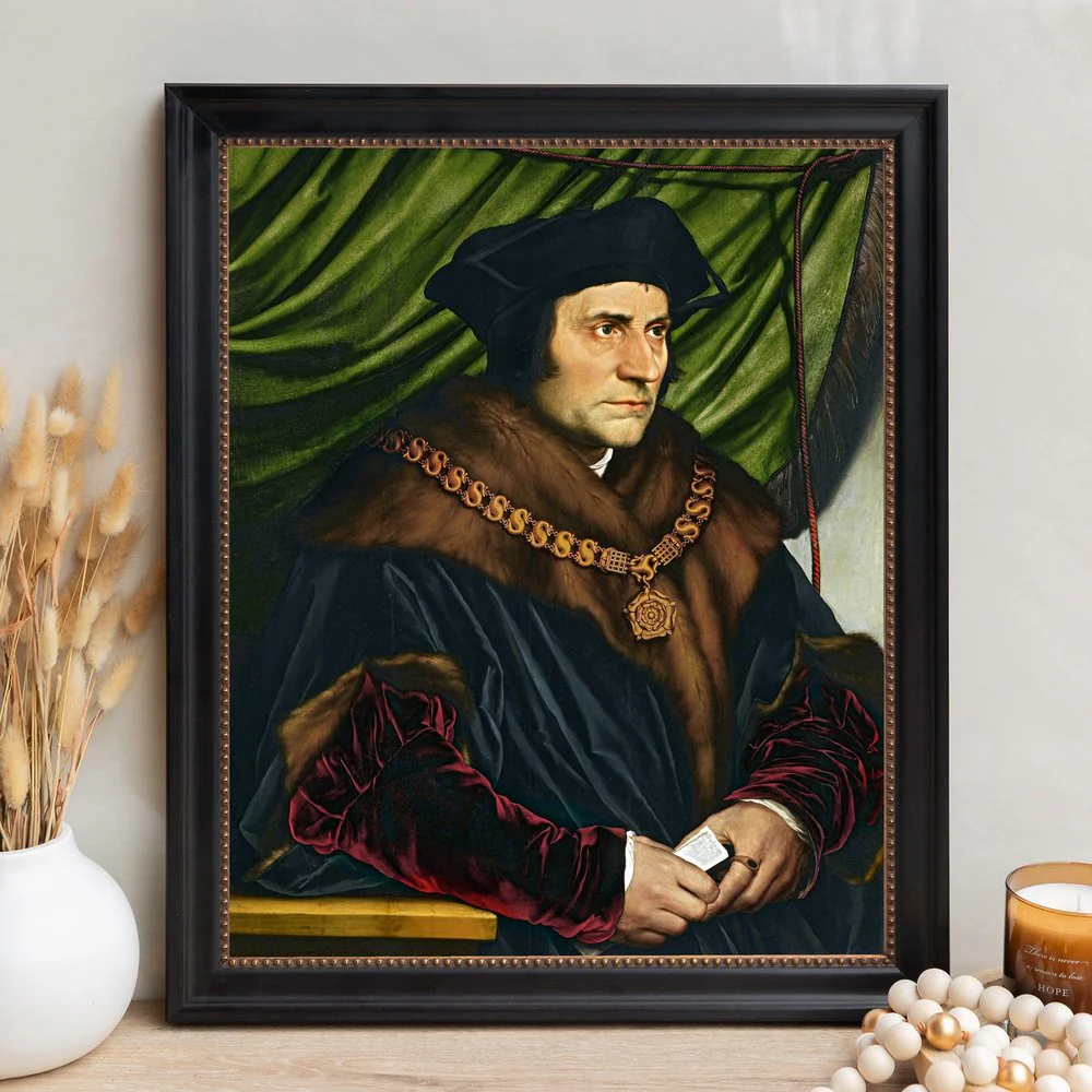 Sir Thomas More Framed Canvas - Sacred Signature Collection - Image 12