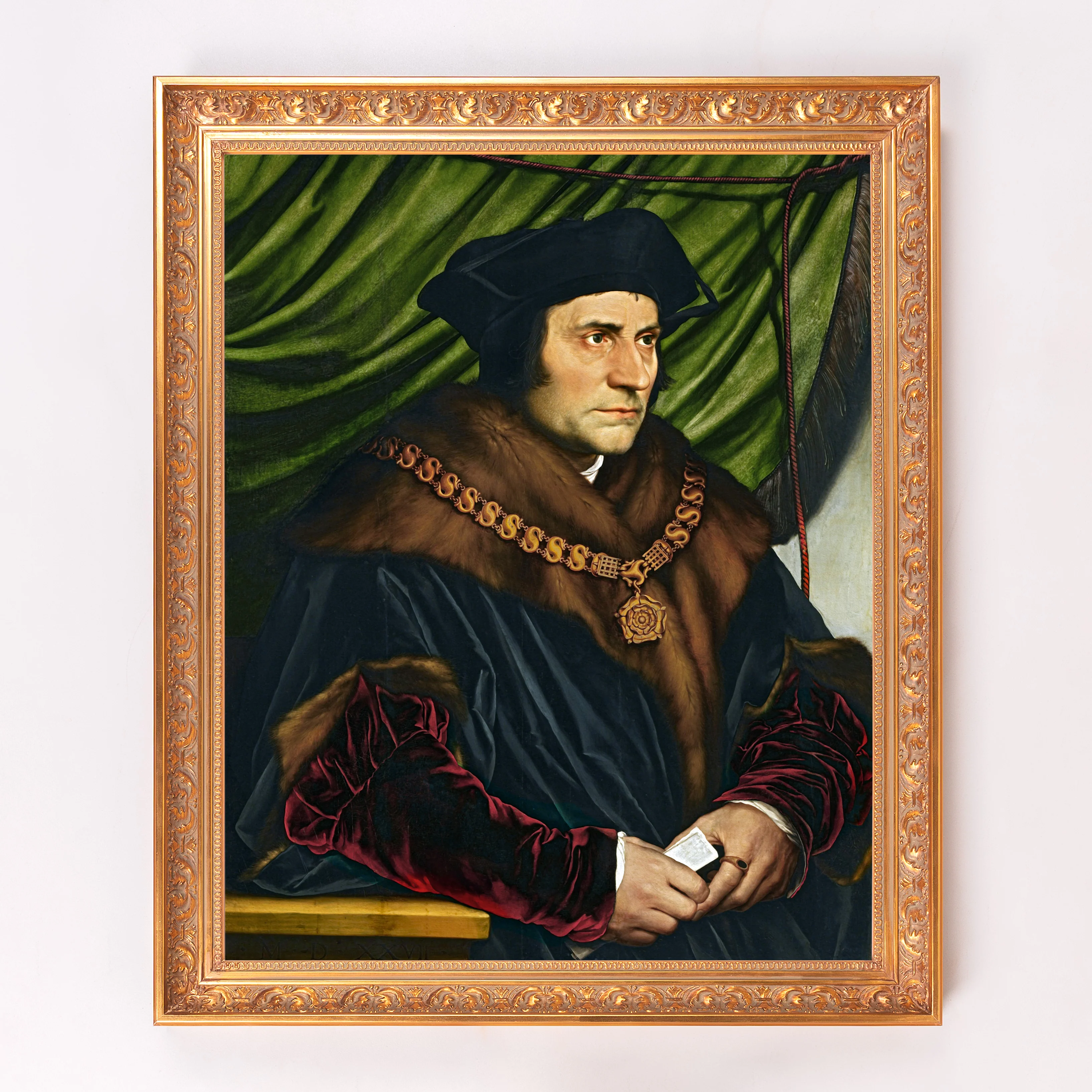 Sir Thomas More Framed Canvas - Sacred Signature Collection - Image 4