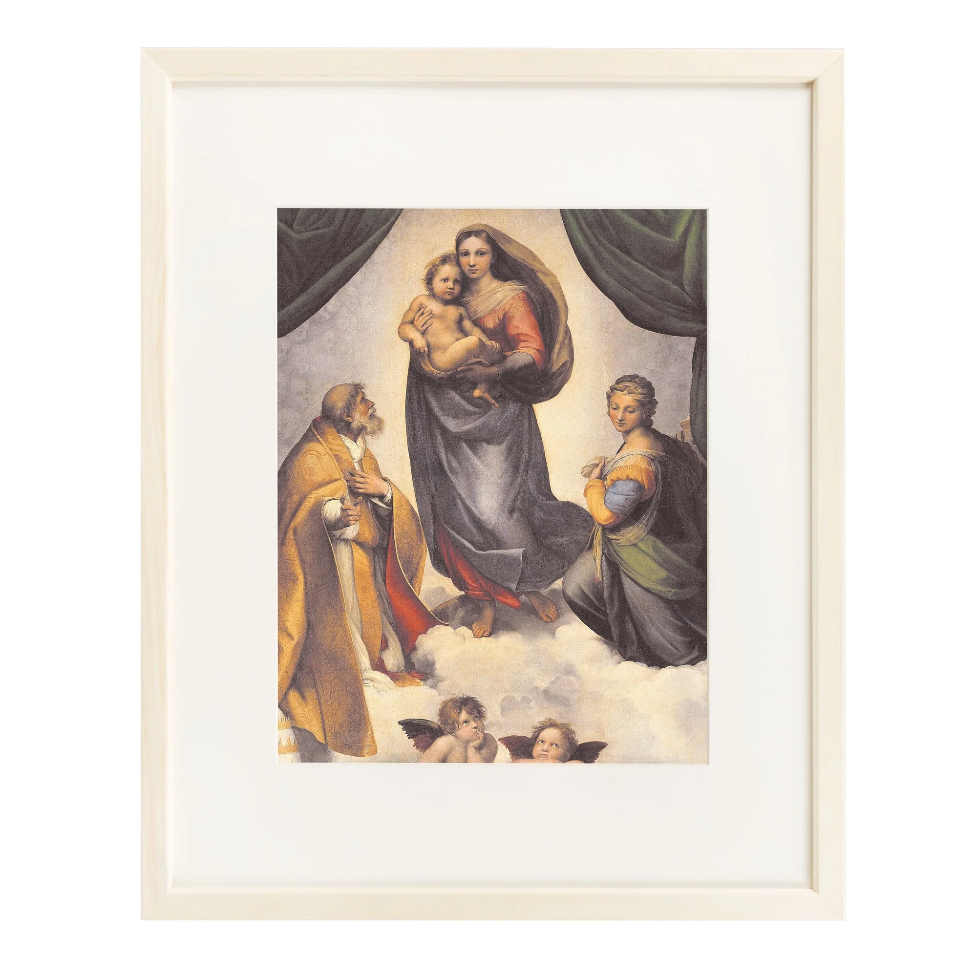 Sistine Madonna Framed Print - Image 4