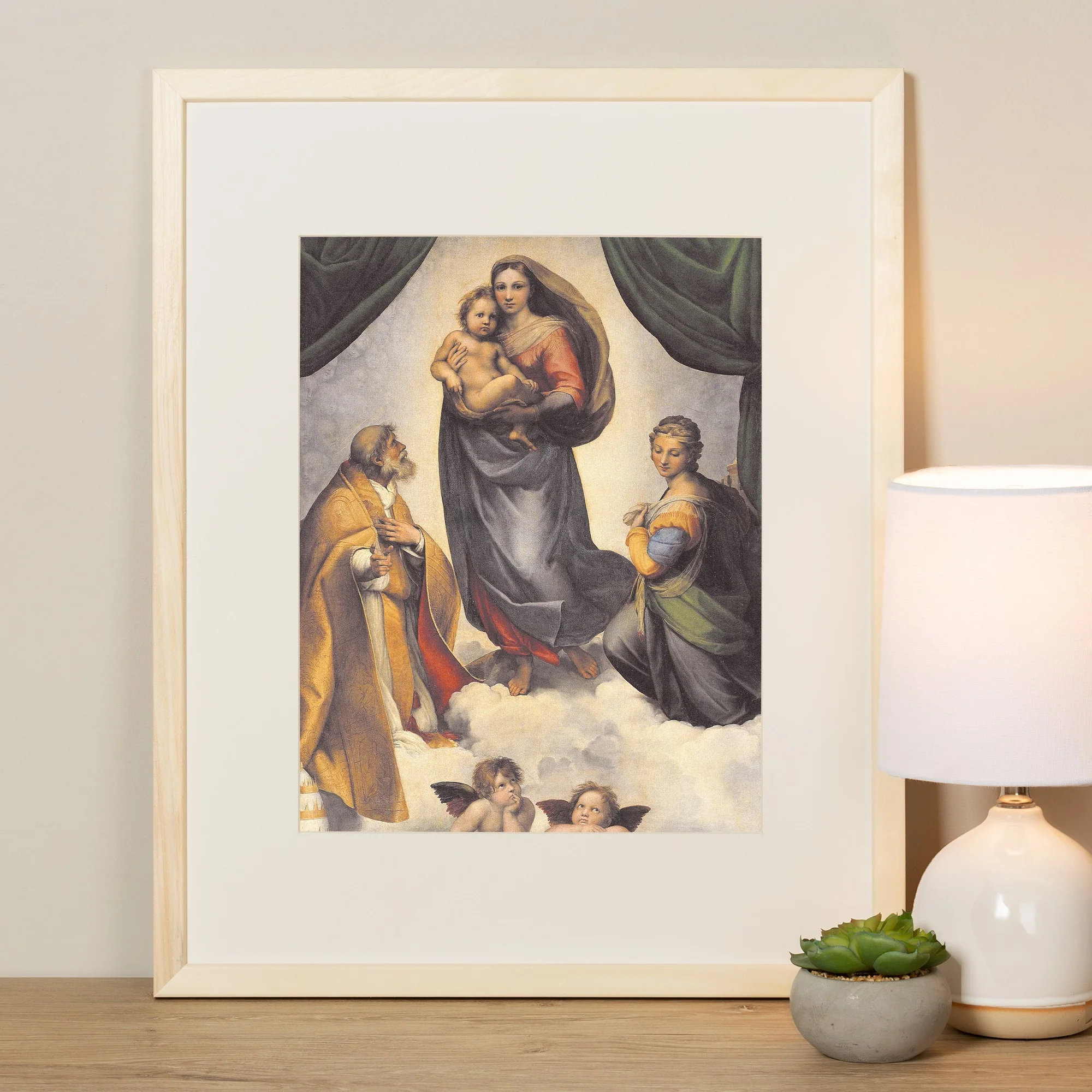 Sistine Madonna Framed Print - Image 5