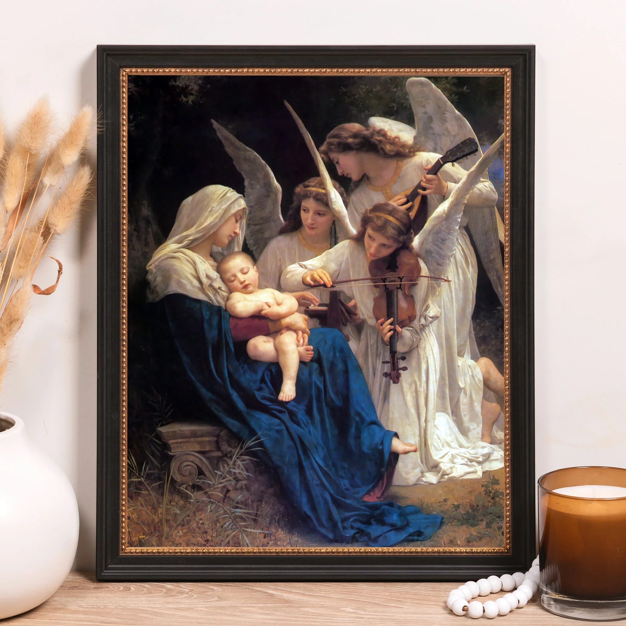 Song of Angels Framed Canvas - Sacred Classics Collection
