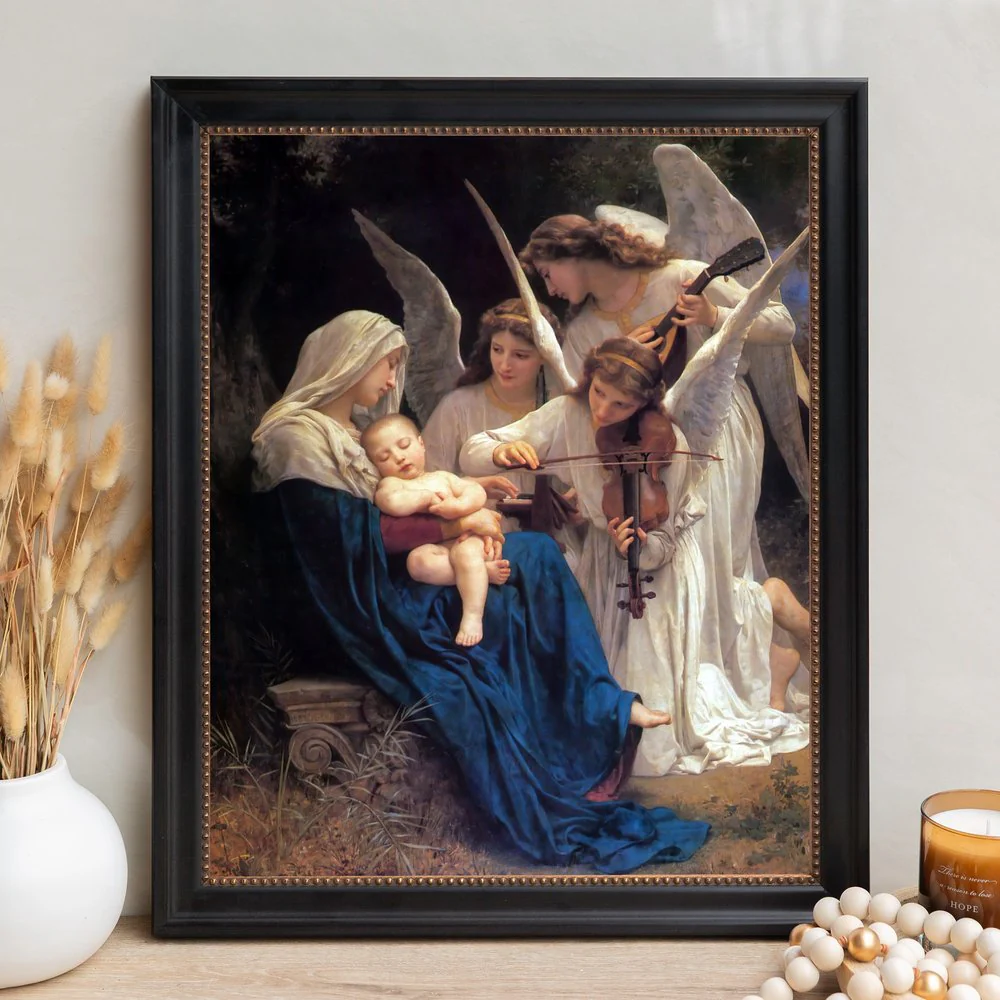 Song of Angels Framed Canvas - Sacred Signature Collection - Image 12