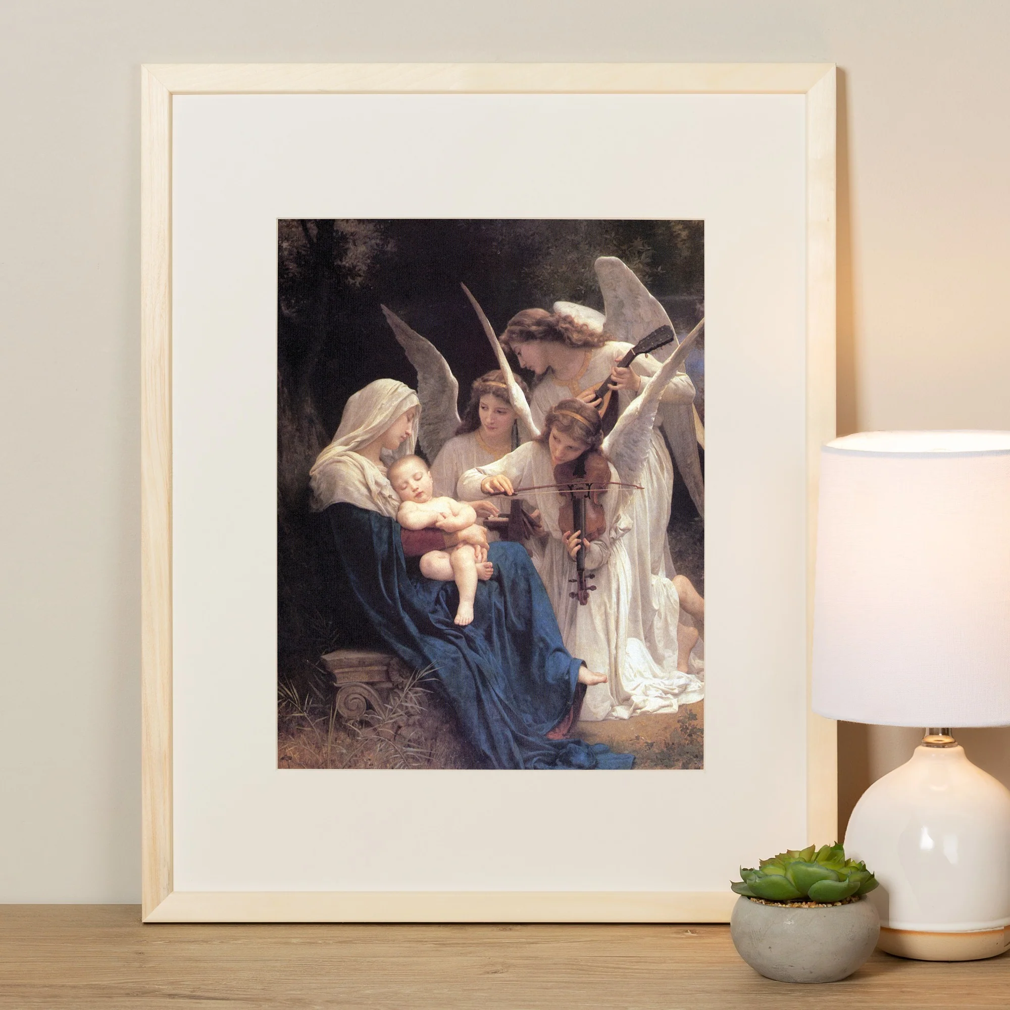 Song of Angels Large Framed Print - Image 5