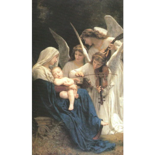 Laminated Song of Angels Prayer Cards (Personalized)