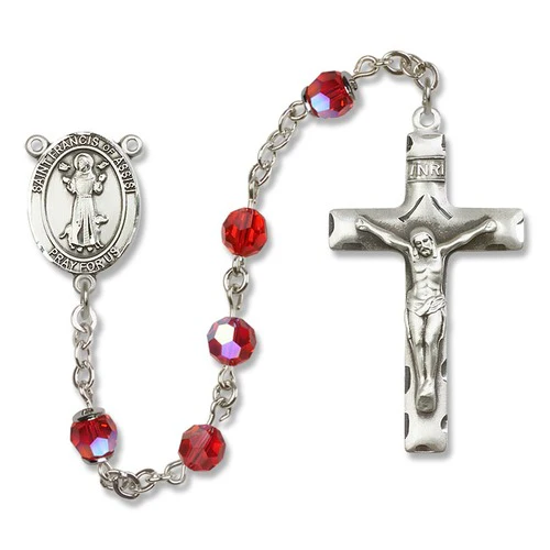SS Red July St. Francis of Assisi Rosary