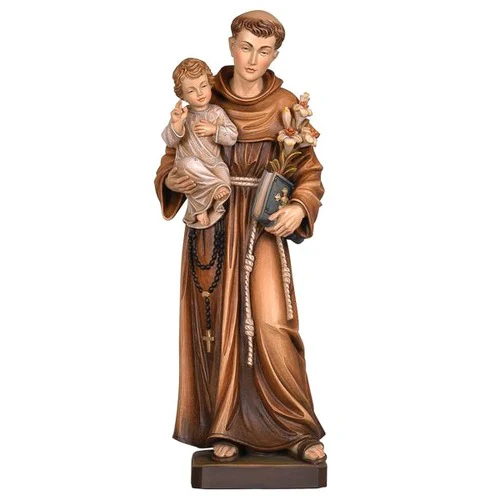 St. Anthony of Padua Hand Made Italian Statue - 12" - Image 2