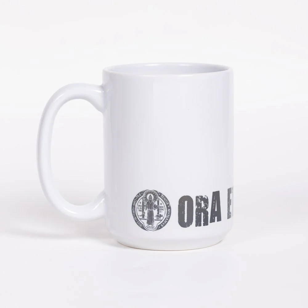 St. Benedict Ora Et Labora Mug - Image 3