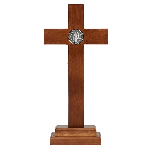 St. Benedict Standing Crucifix-13" - Image 2