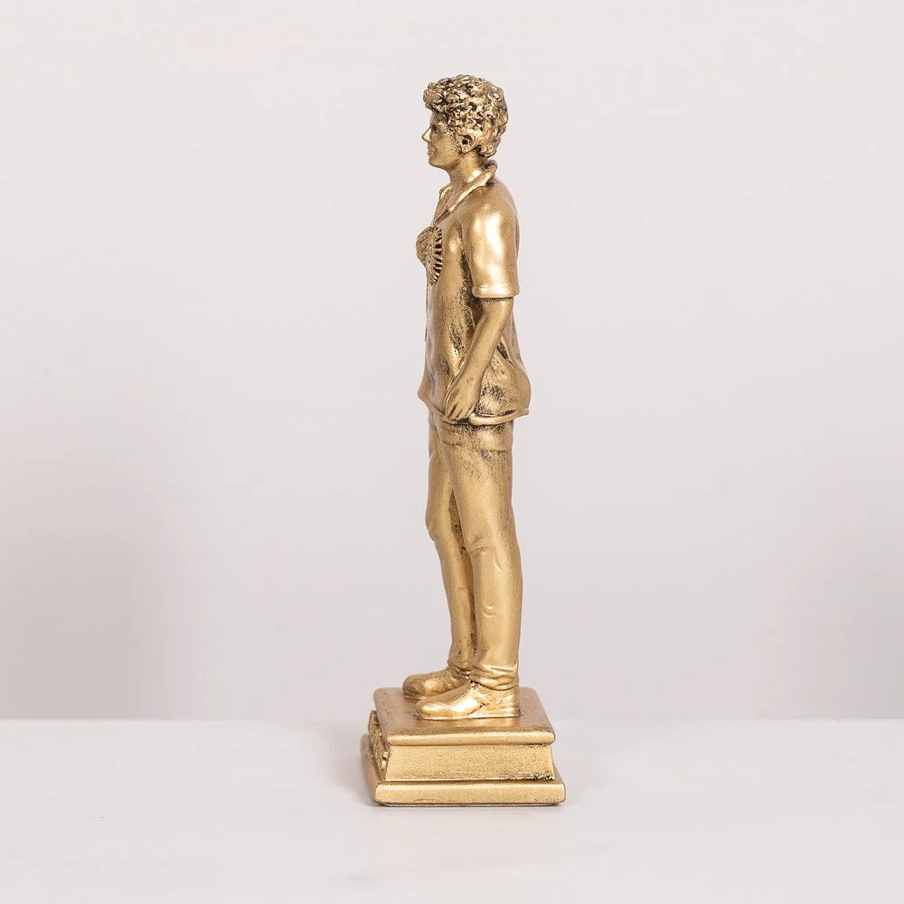 St. Carlo Acutis Cold Cast Bronze Statue - 6" - Image 3