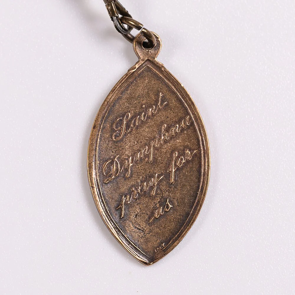 St. Dymphna Anxiety/Depression Decade Rosary with Card - Image 4