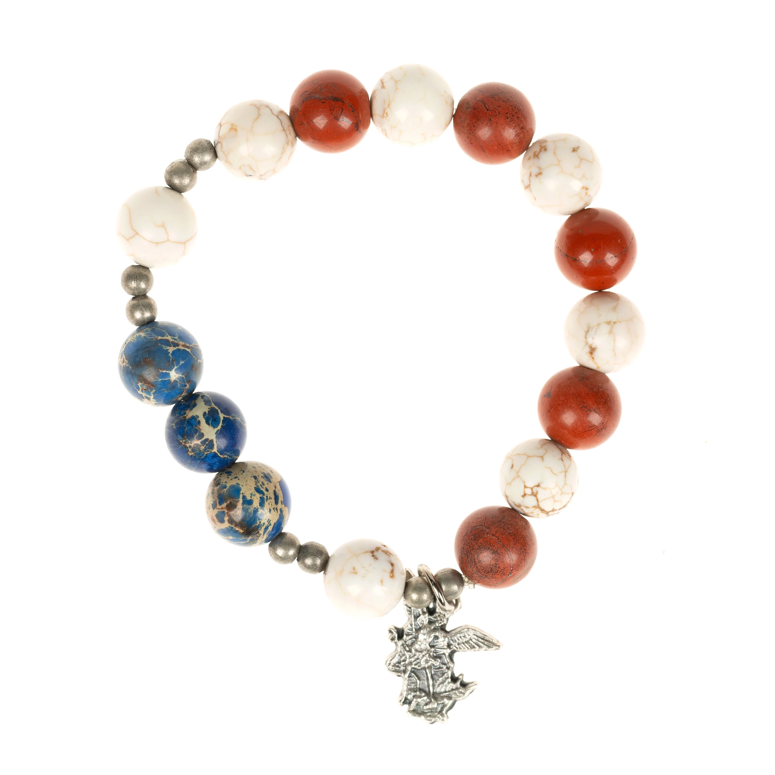 St. Michael America Rosary Bracelet - Image 2