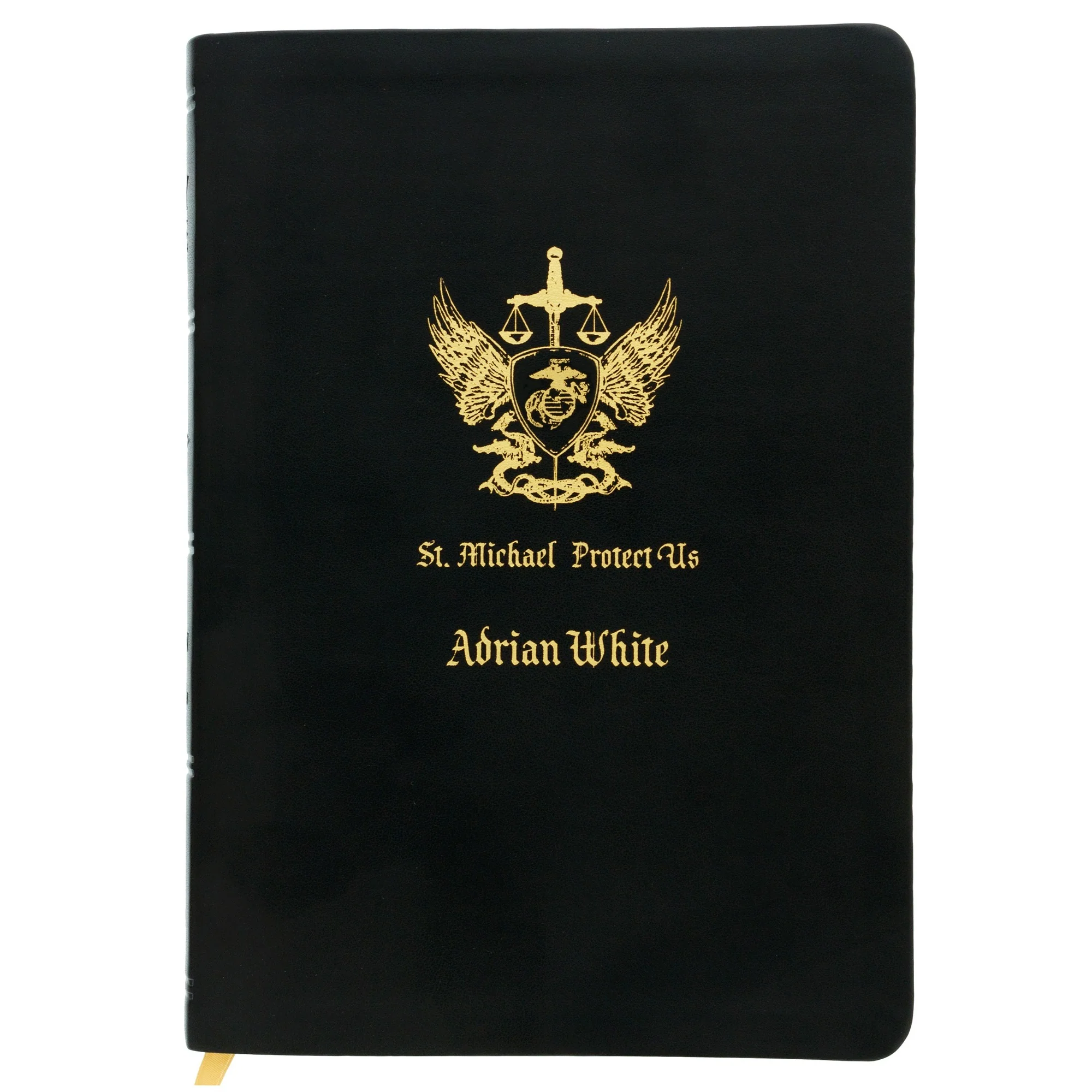 St. Michael Protect Us Marine Corps Bible