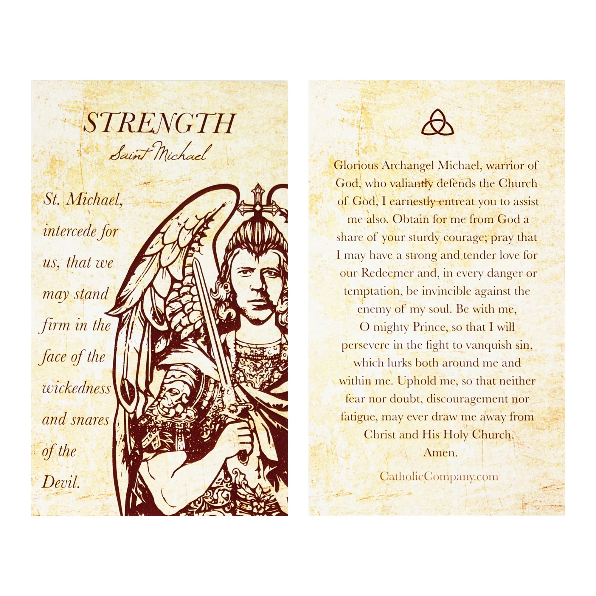 St. Michael Strength Decade Rosary with Card - Image 5
