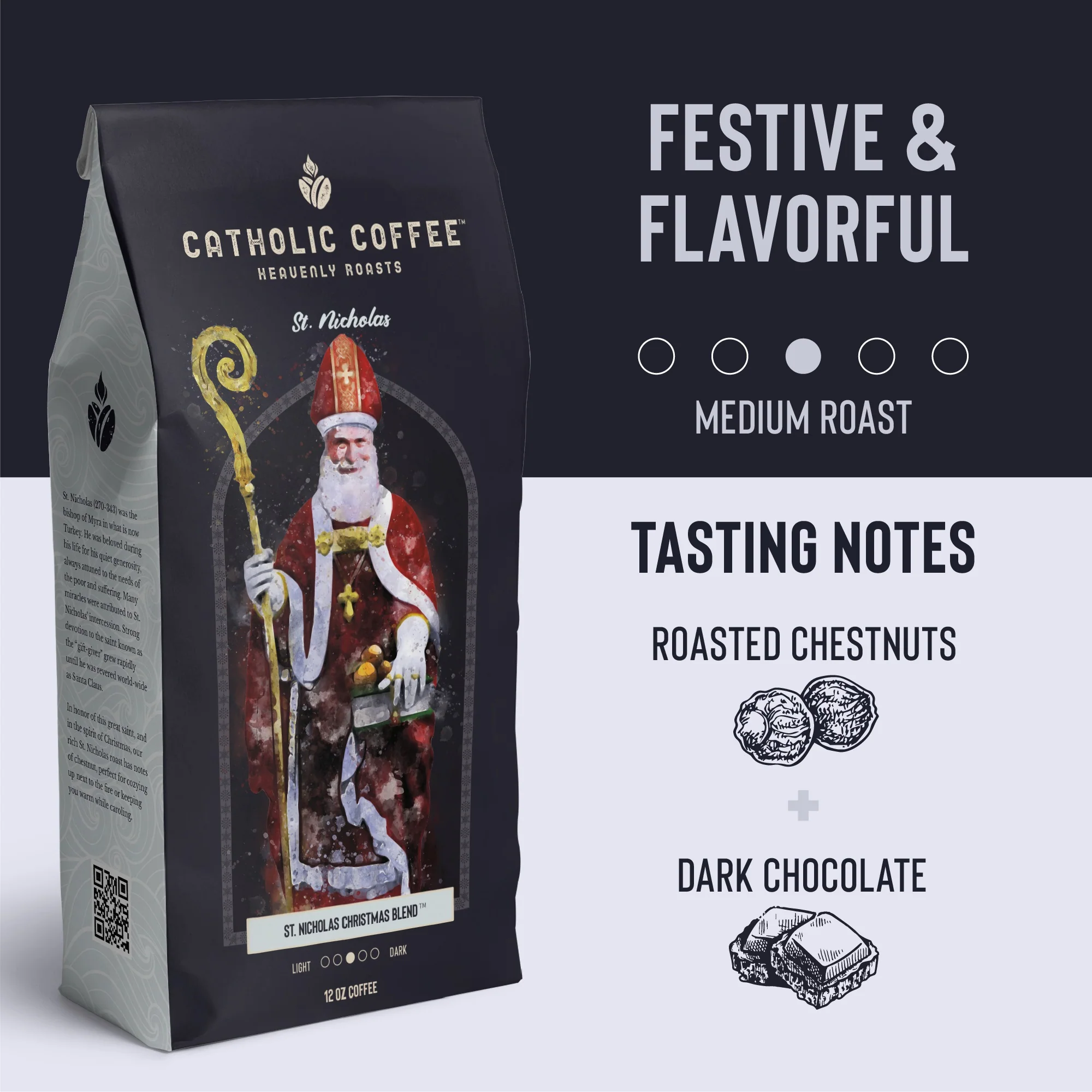 St. Nicholas Christmas Blend Coffee - Image 3