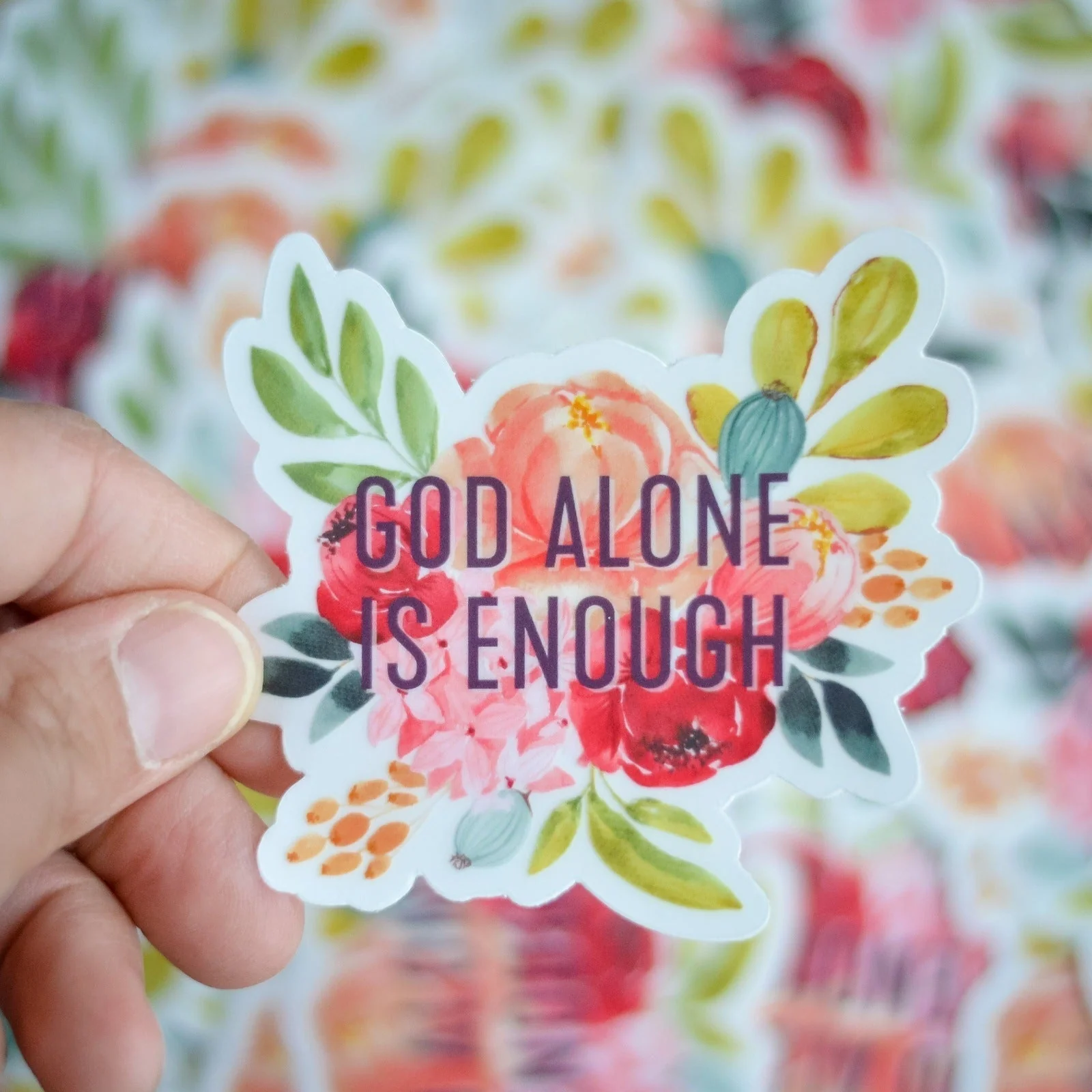 St. Teresa of Avila Vinyl Sticker - Image 5