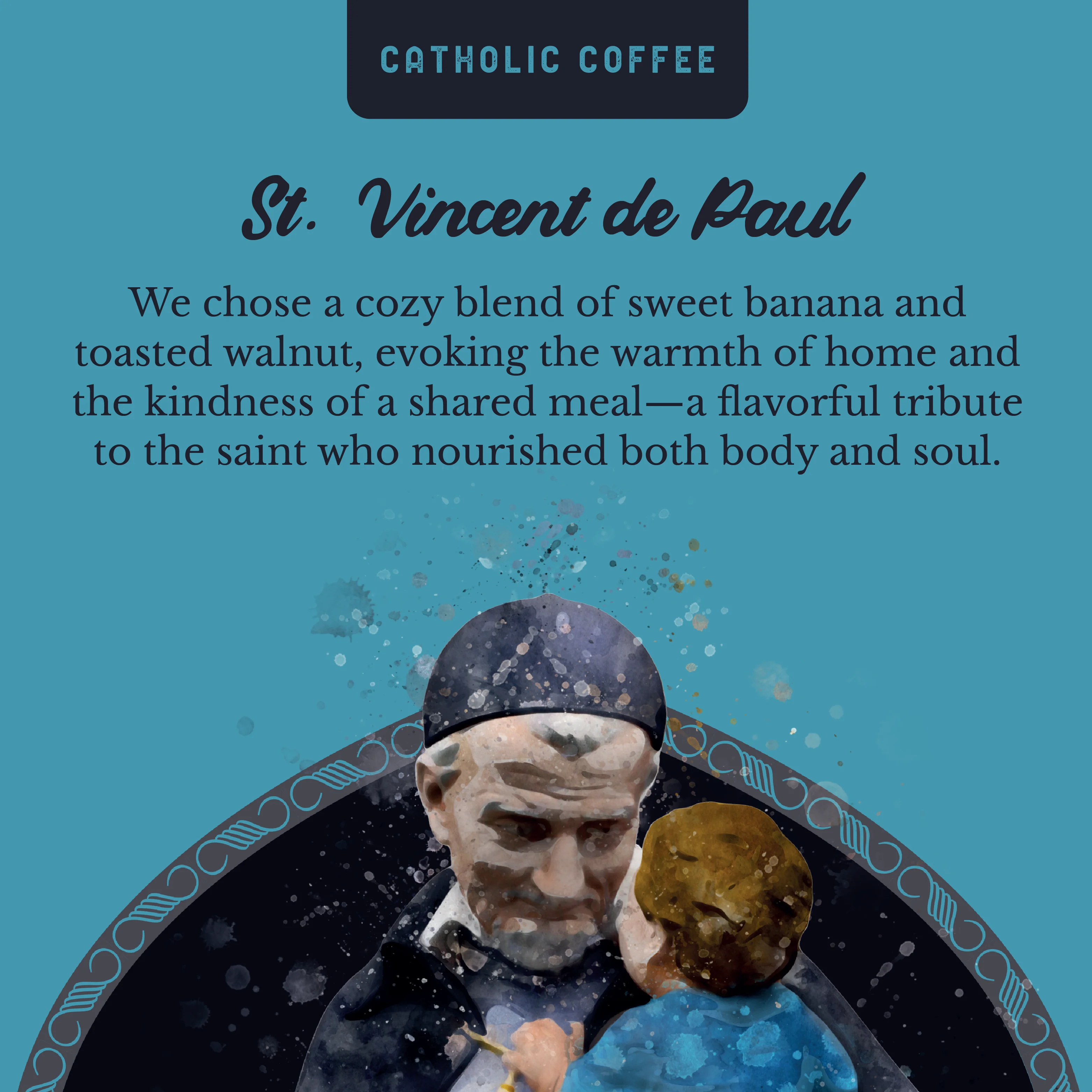 St. Vincent de Paul Banana Nut Bread Coffee - 12 oz. Bag - Image 5