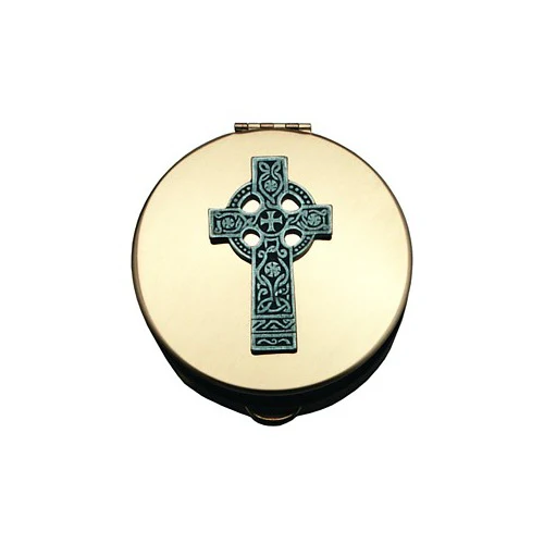 Stamped Pyx with Celtic Cross - Image 2