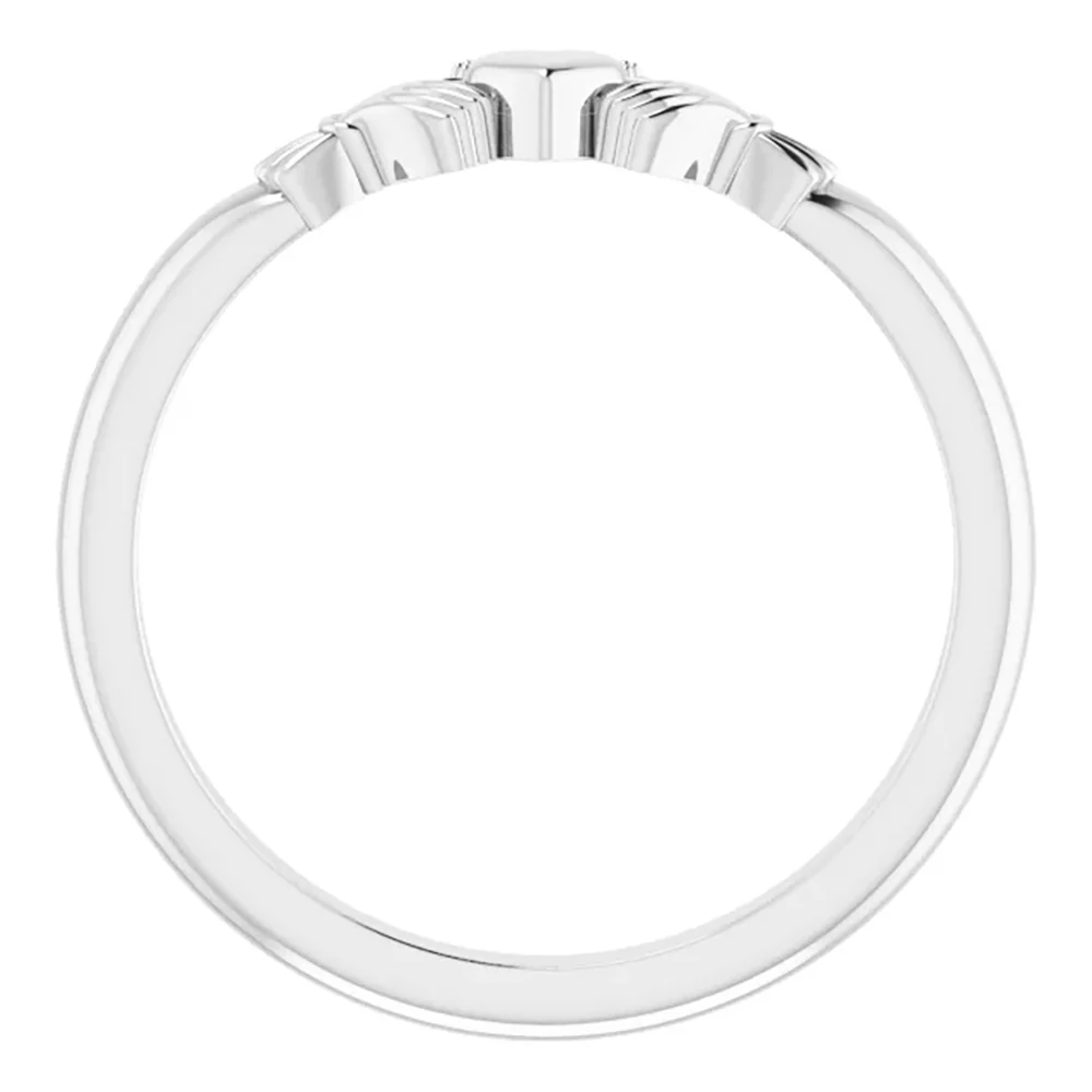Sterling Silver Claddagh Ring - Multiple Sizes - Image 5