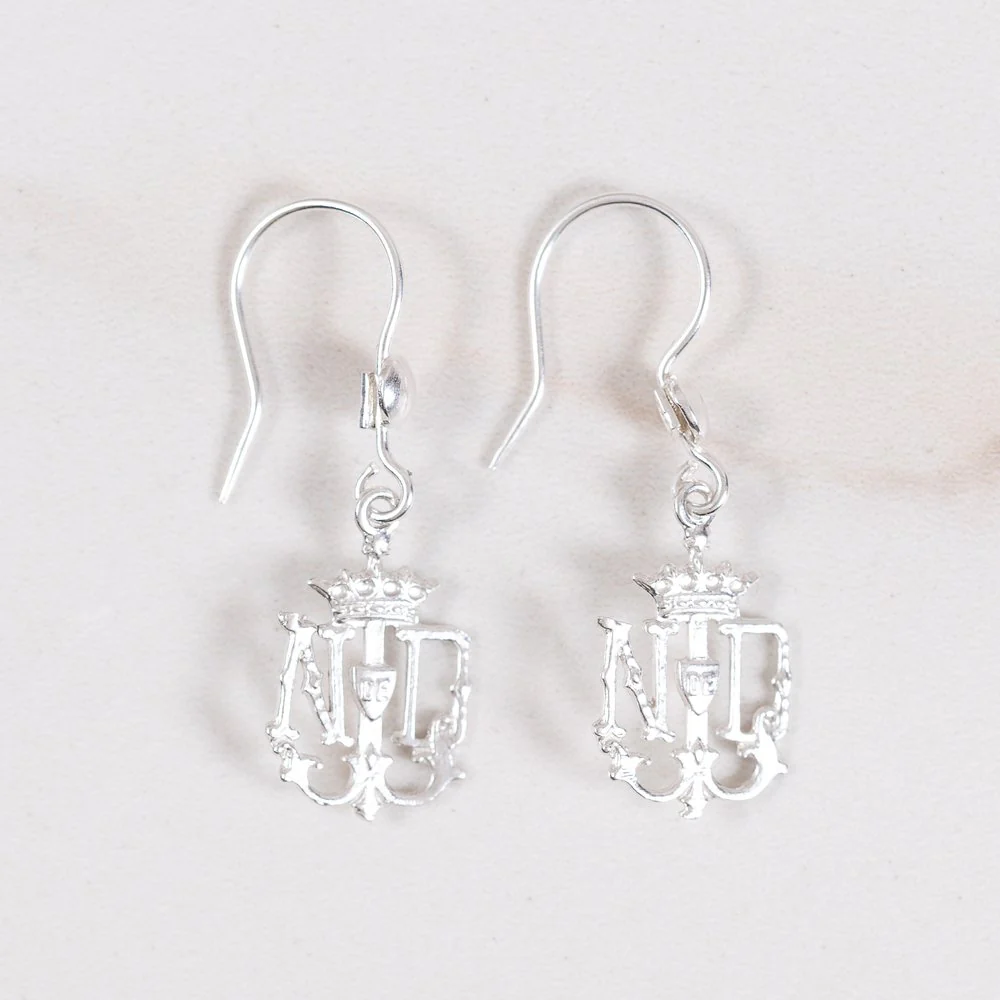 Sterling Silver Notre Dame Earrings