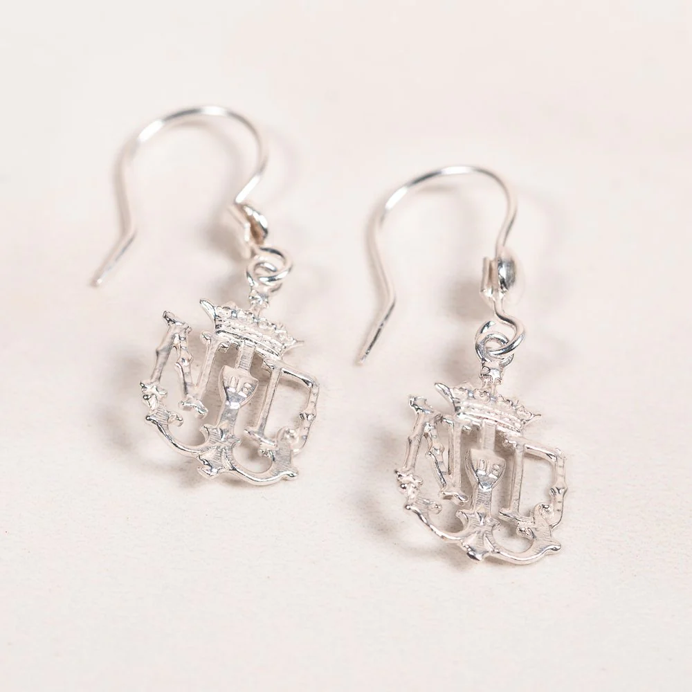 Sterling Silver Notre Dame Earrings - Image 2