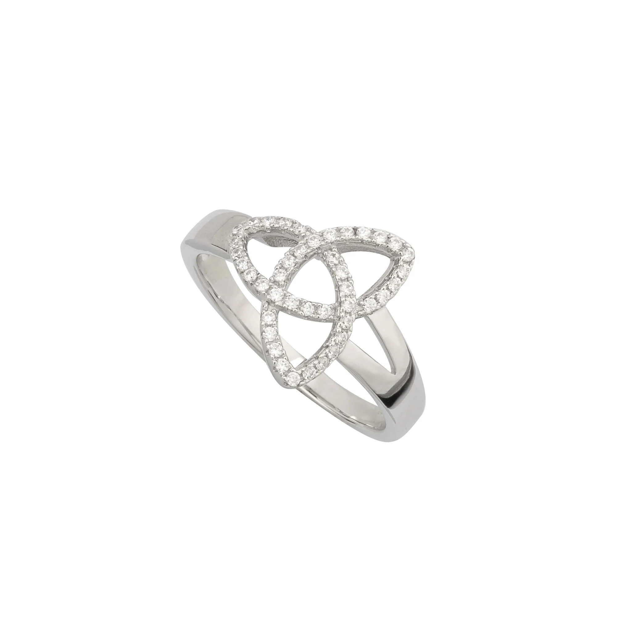Sterling Silver Trinity Knot Ring - Image 7
