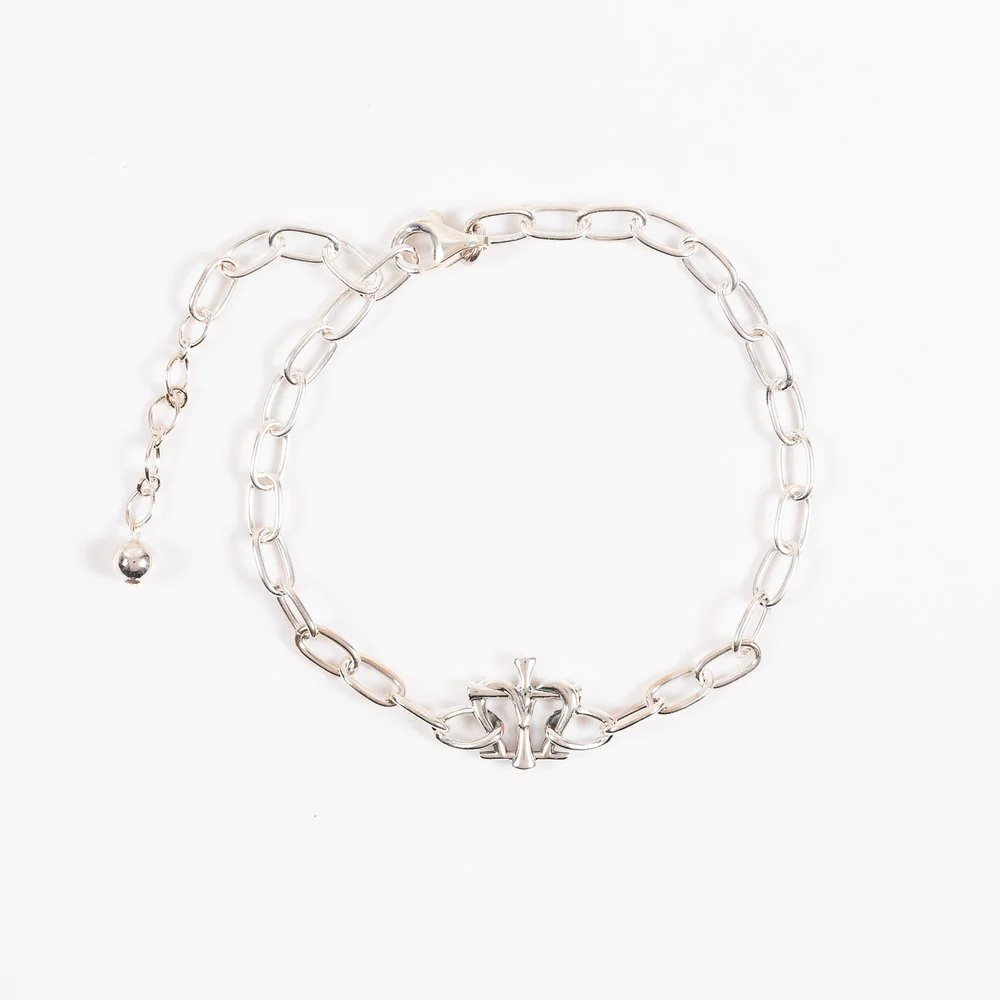 Sterling Silver True Devotion Marian Consecration Bracelet