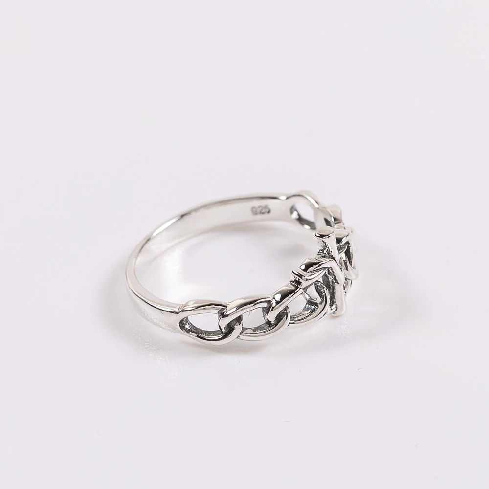 Sterling Silver Women's True Devotion Marian Consecration Ring - Image 2
