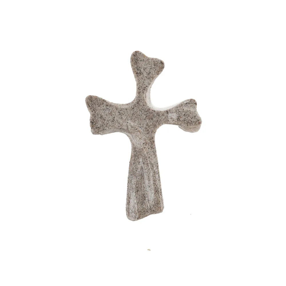 Stone Finish Comfort Palm Cross