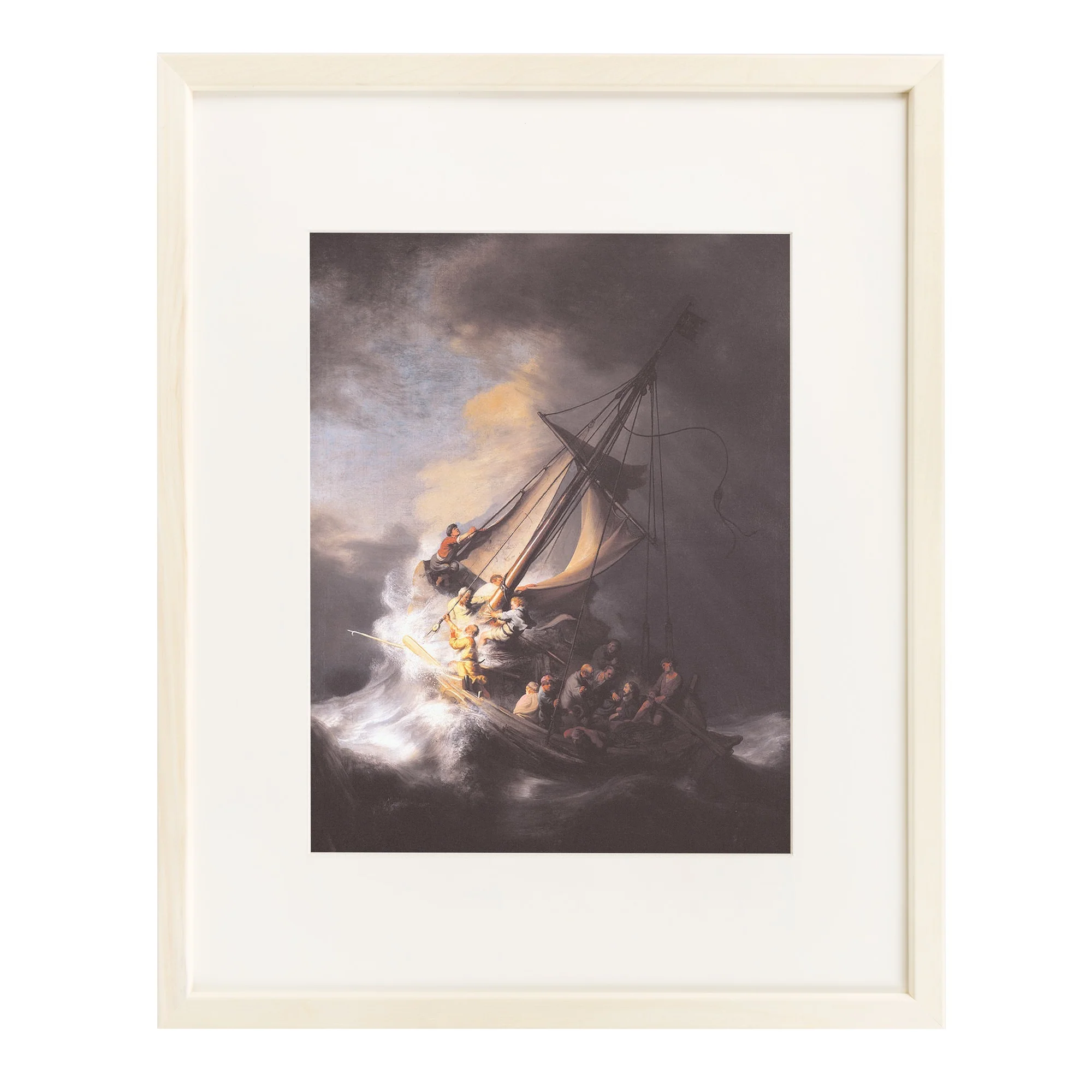 Storm on the Sea of Galilee Large Framed Print - Image 3