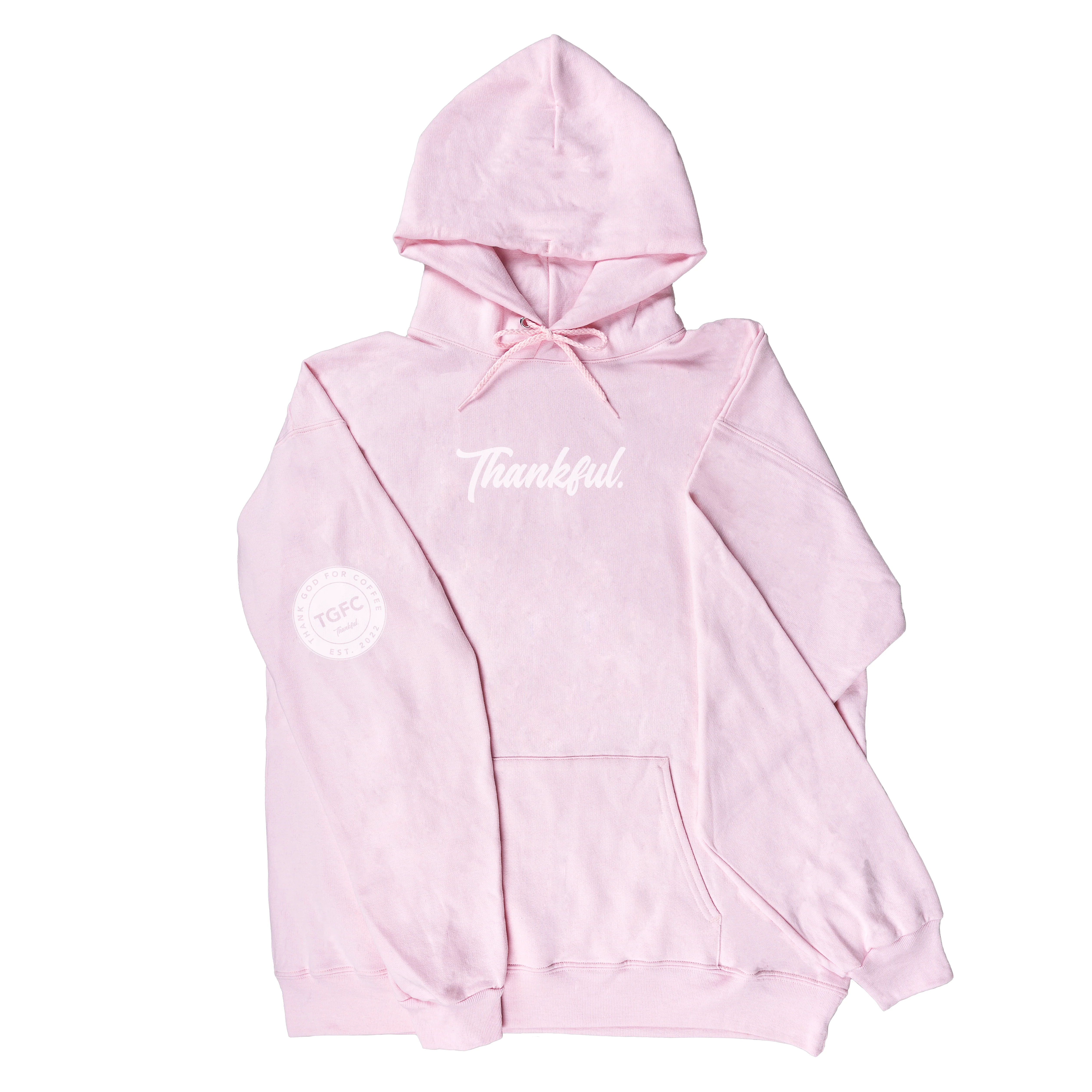 Thank God For Coffee Thankful Hooded Sweatshirt - Image 9
