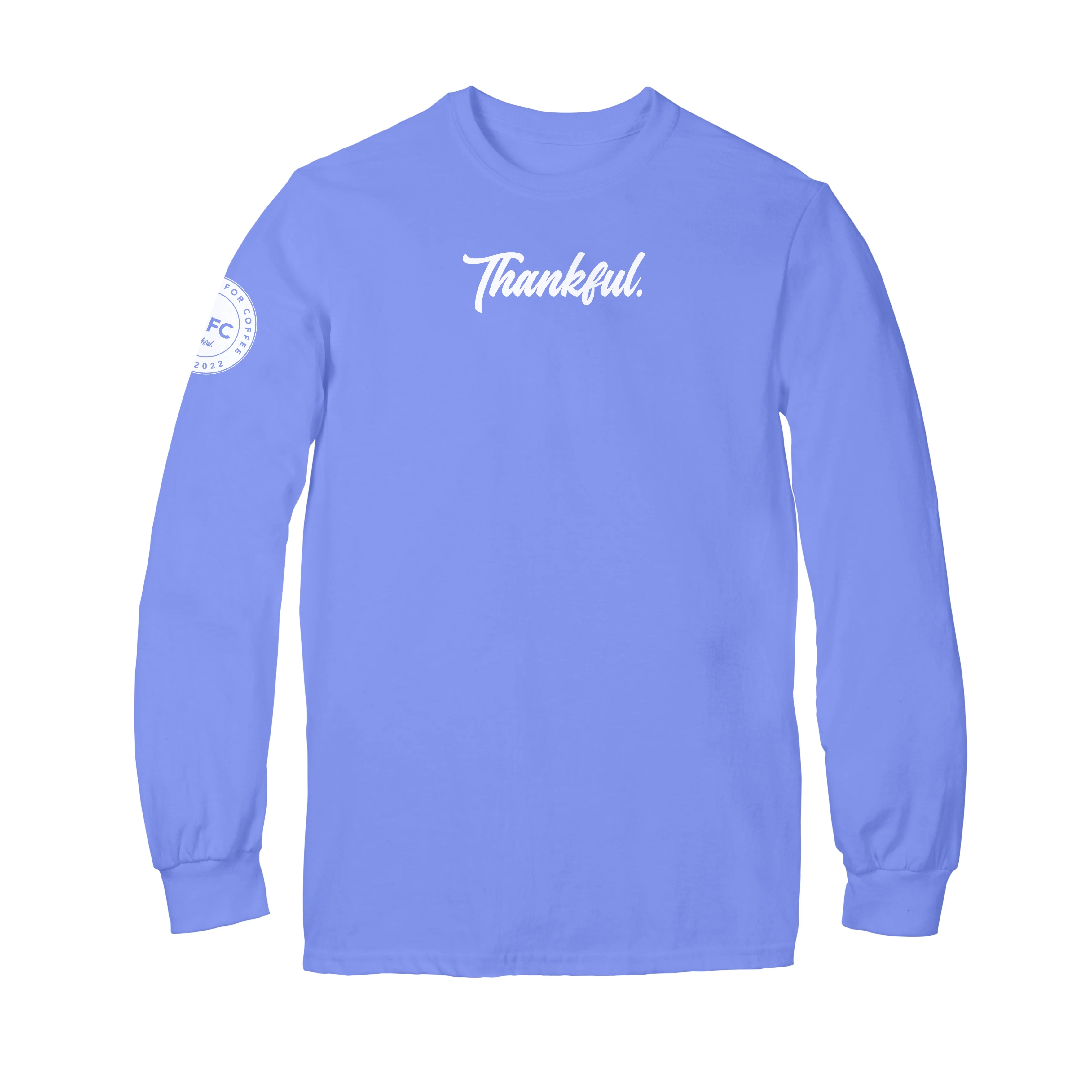 Thank God For Coffee Thankful Long Sleeve Shirt - Image 18