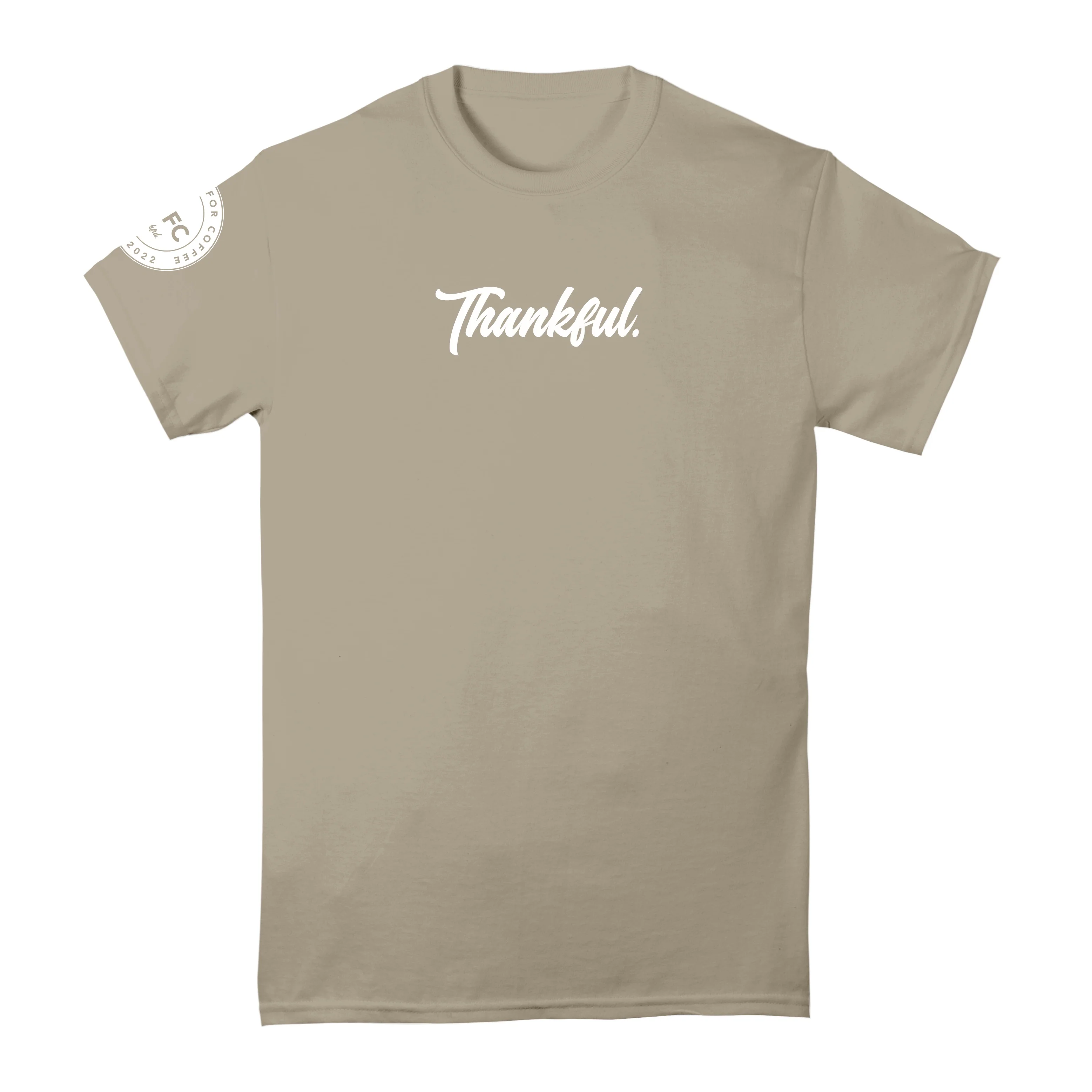 Thank God For Coffee Thankful Short Sleeve T-Shirt - Image 15