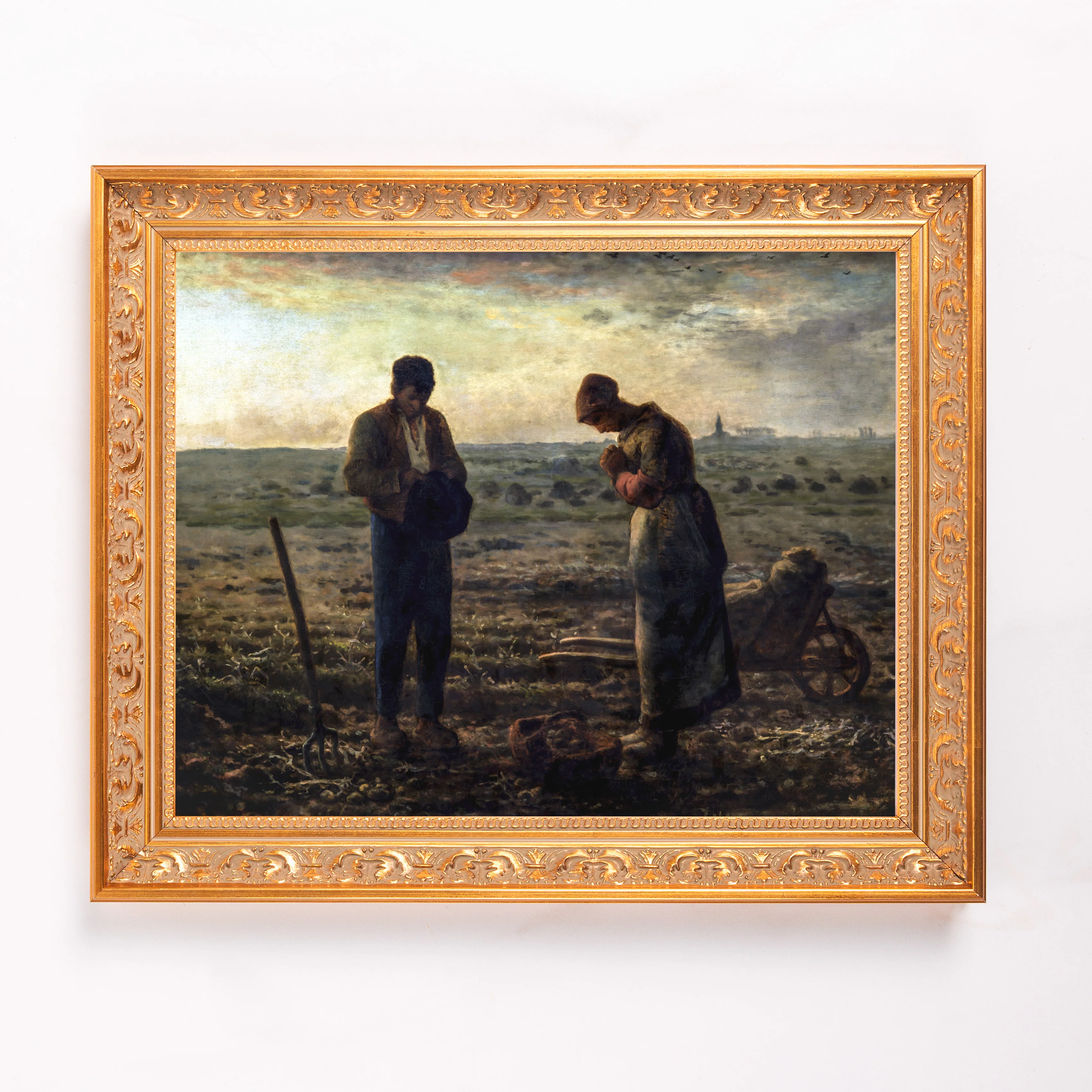 The Angelus Framed Canvas - Sacred Classics Collection - Image 2