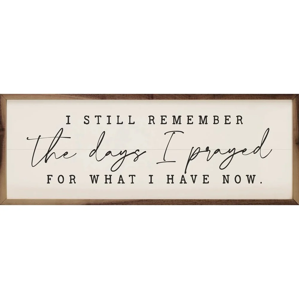 The Days I Prayed For Framed Art - Image 3