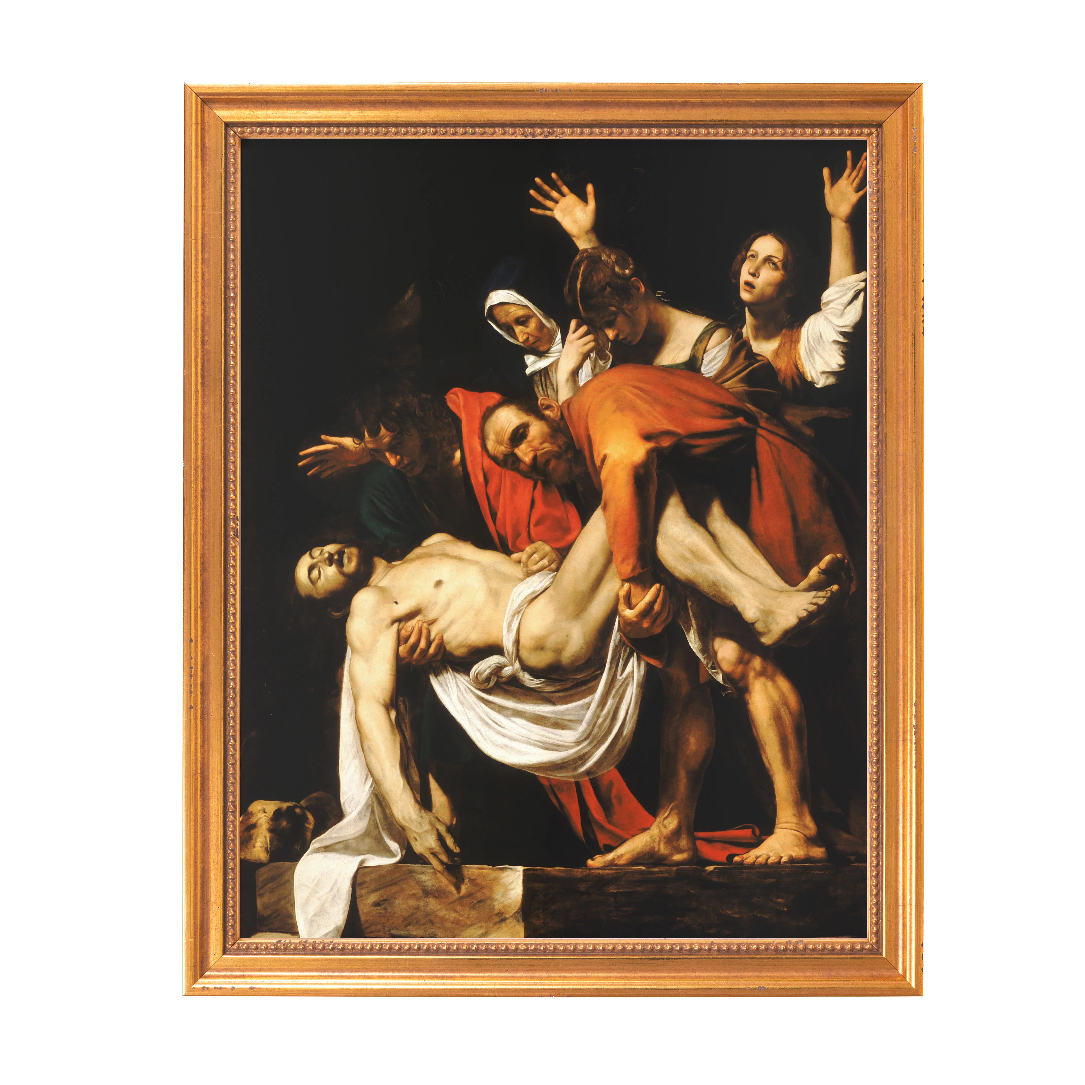 The Entombment of Christ Framed Canvas - Sacred Classics Collection - Image 6