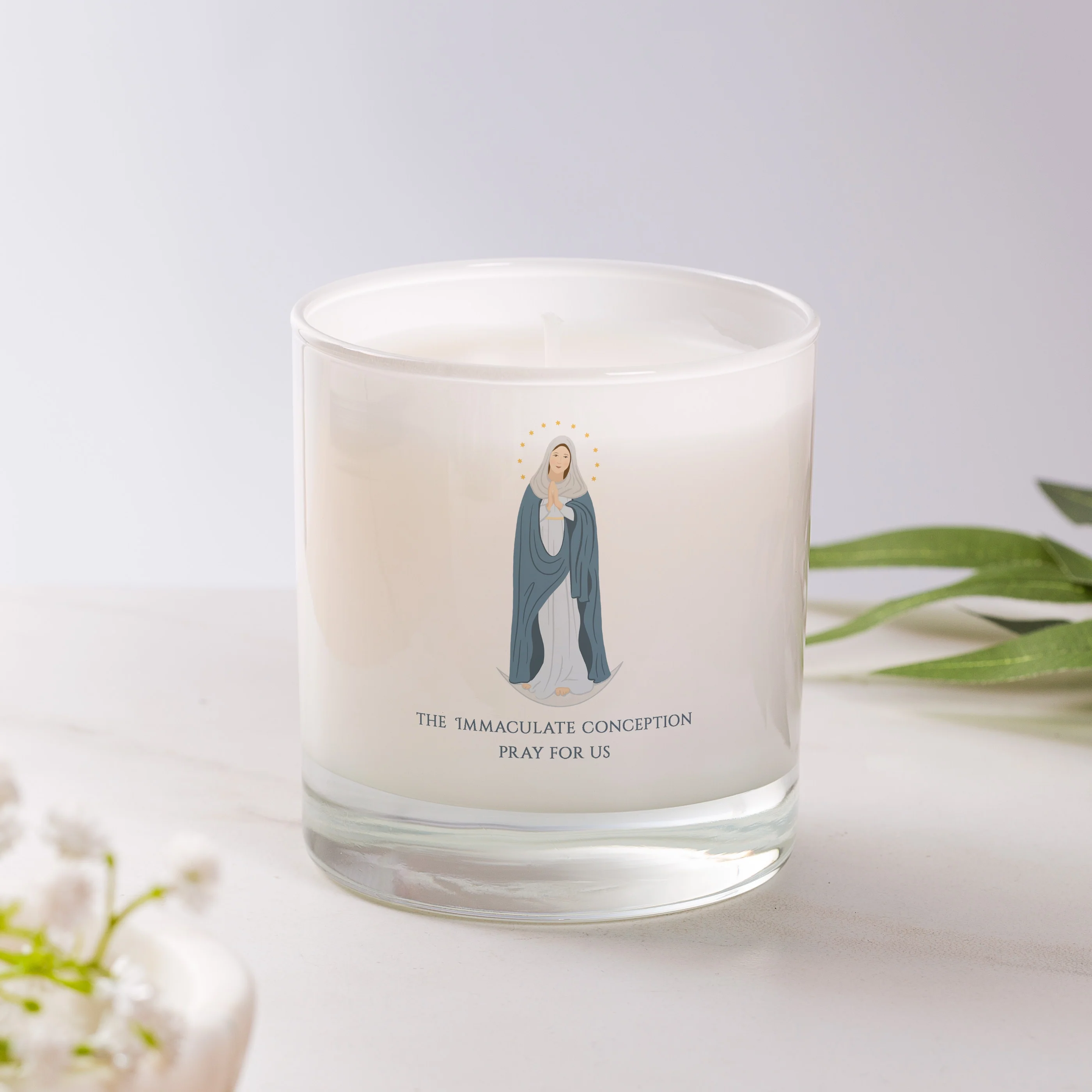 The Immaculate Conception Candle