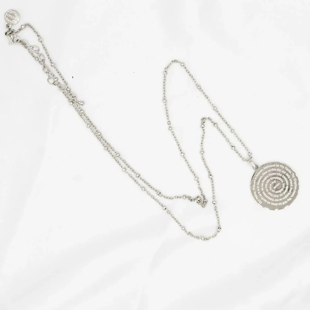 The Lord's Prayer Necklace - Silver or Gold - Image 14