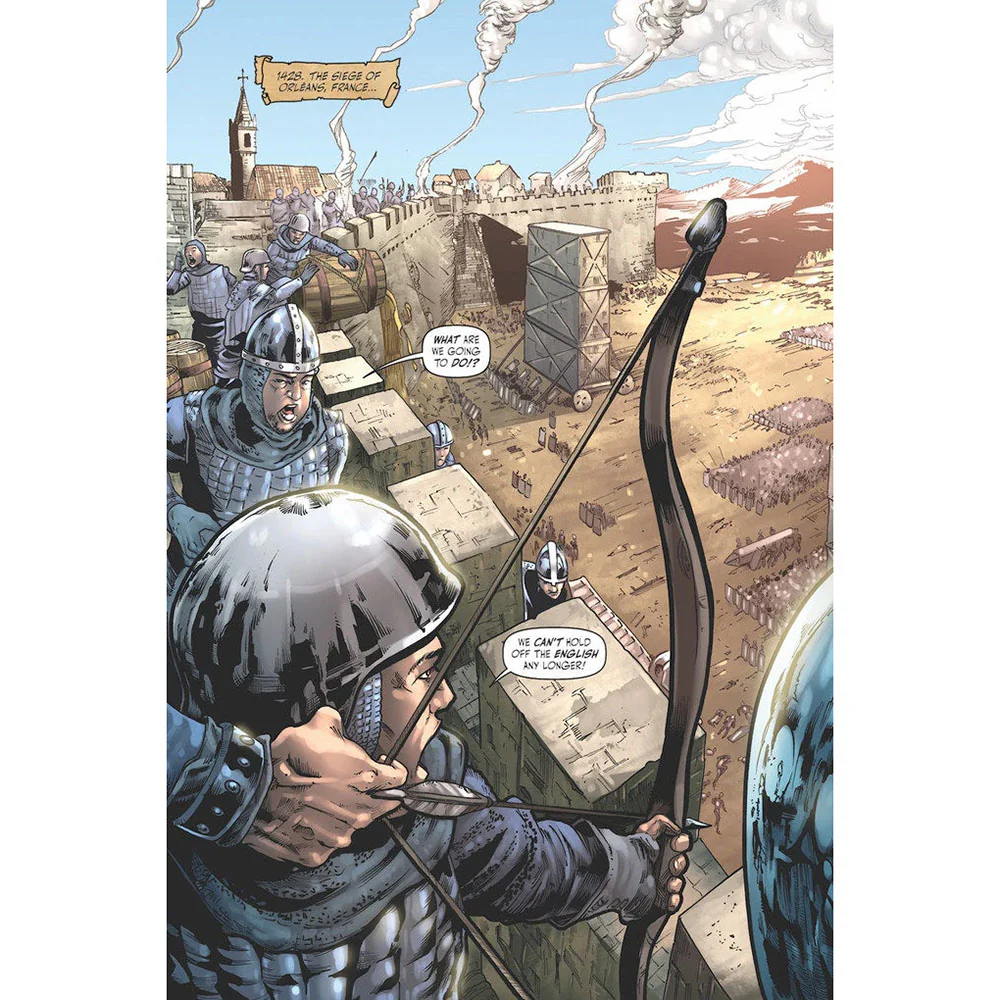 The Mission of Joan of Arc Comic Book - Hardcover