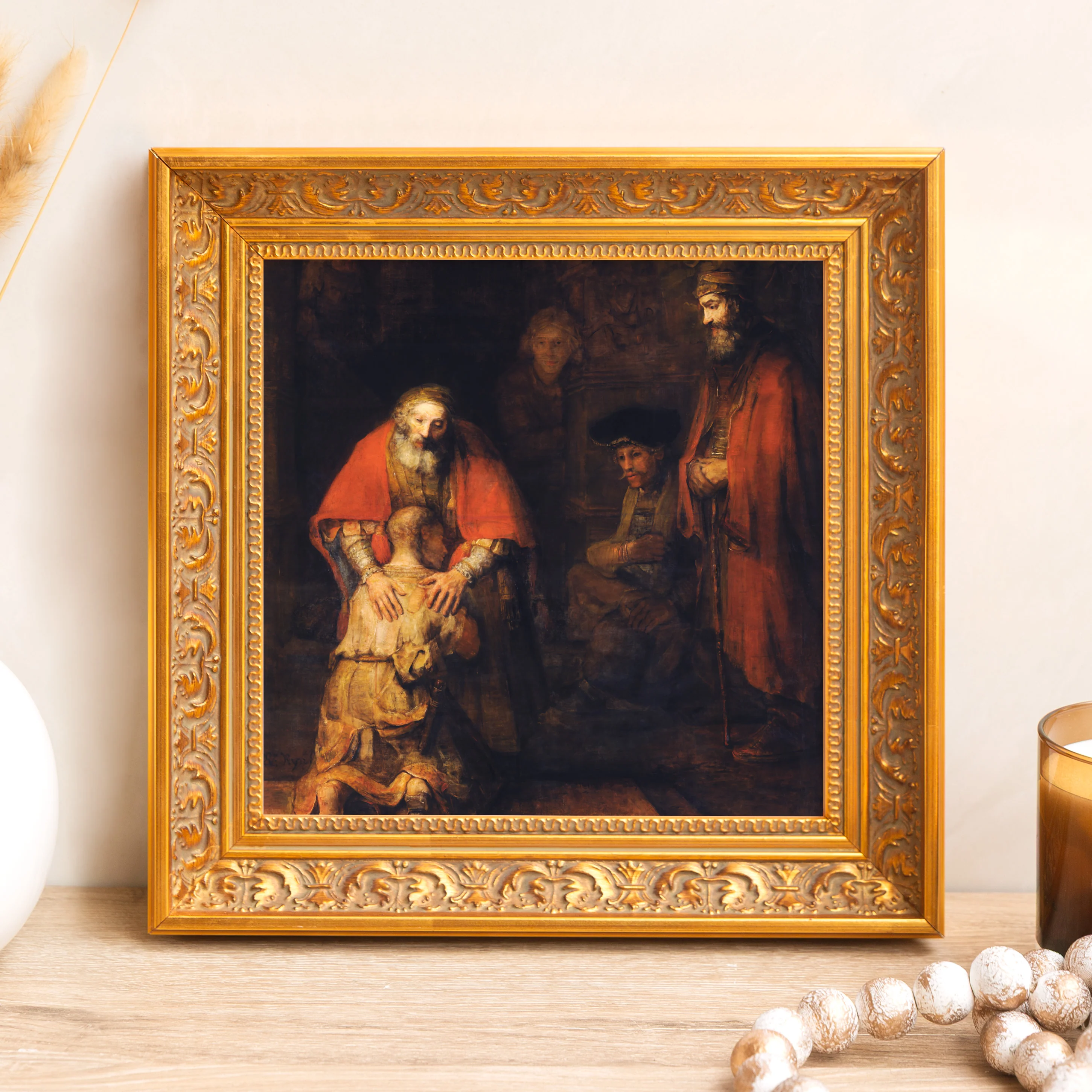 The Prodigal Son Framed Canvas - Sacred Mini Collection