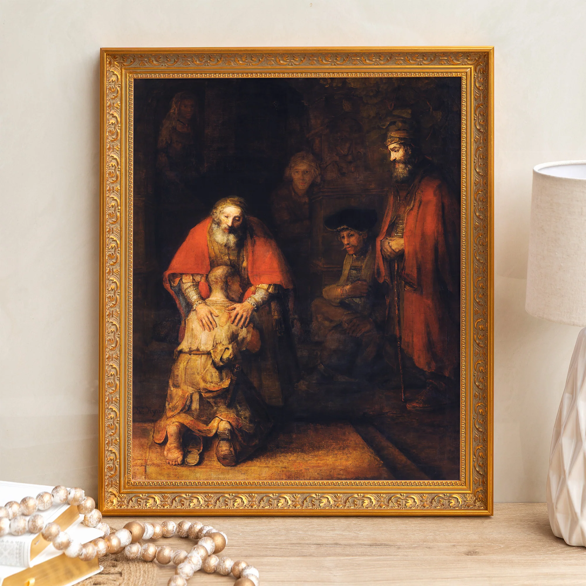 The Prodigal Son Framed Canvas - Sacred Signature Collection