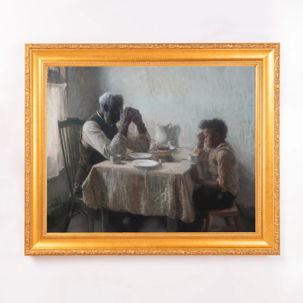 The Thankful Poor Framed Canvas - Sacred Signature Collection - Image 5