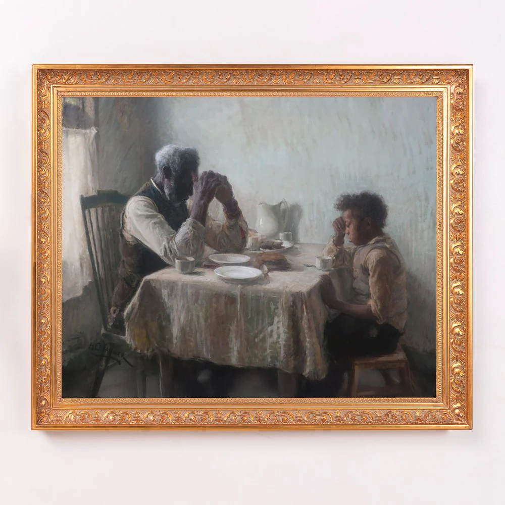 The Thankful Poor Framed Canvas - Sacred Signature Collection - Image 8