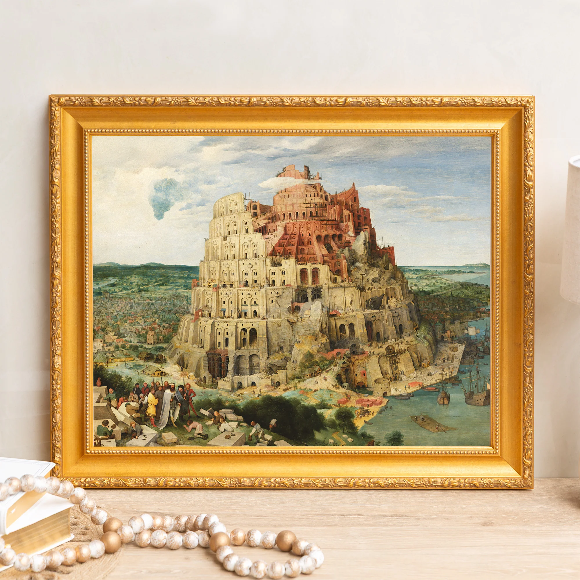 The Tower of Babel Framed Canvas - Sacred Signature Collection - Image 6