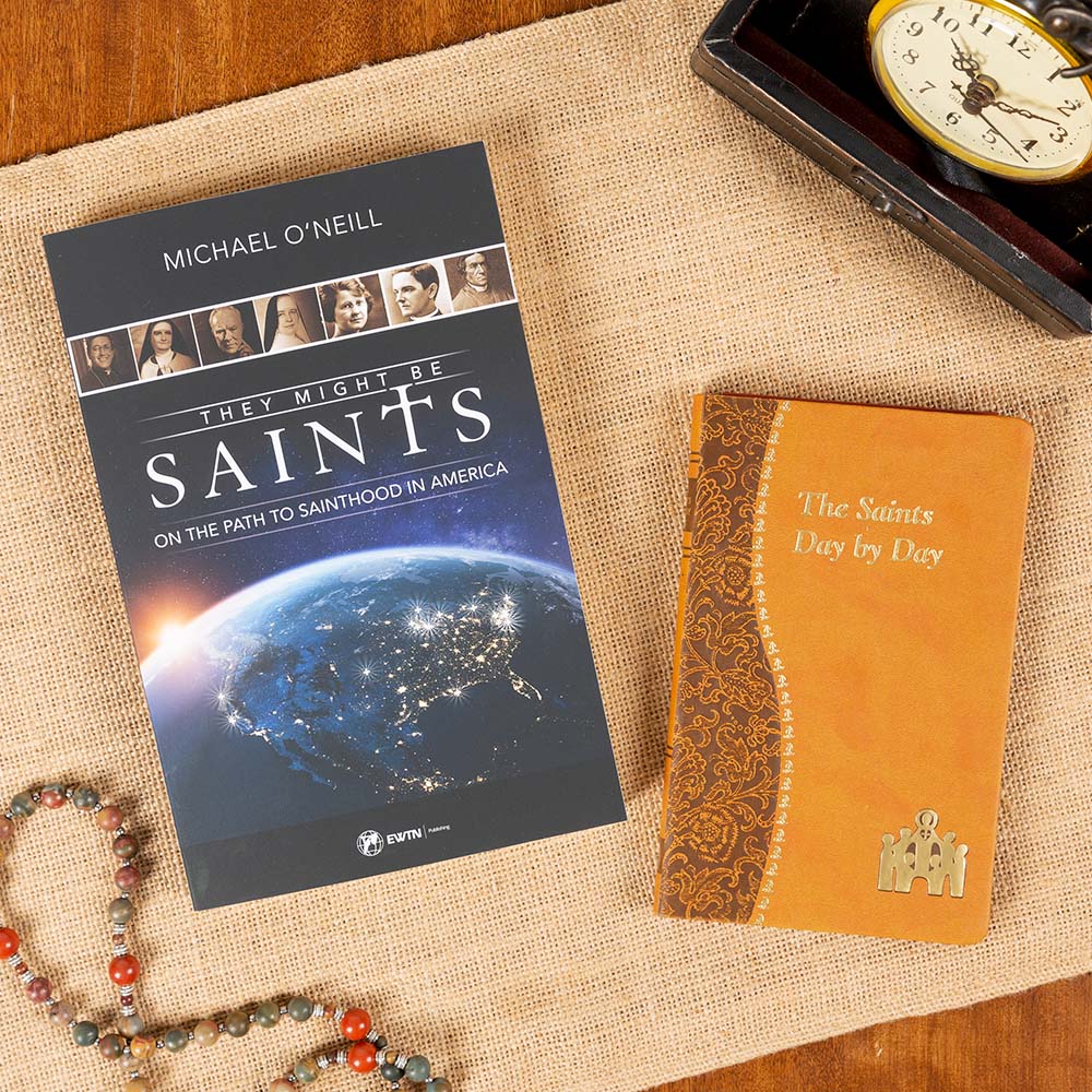 They Might Be Saints: On the Path to Sainthood in America and The Saints: Day By Day Book Gift Set