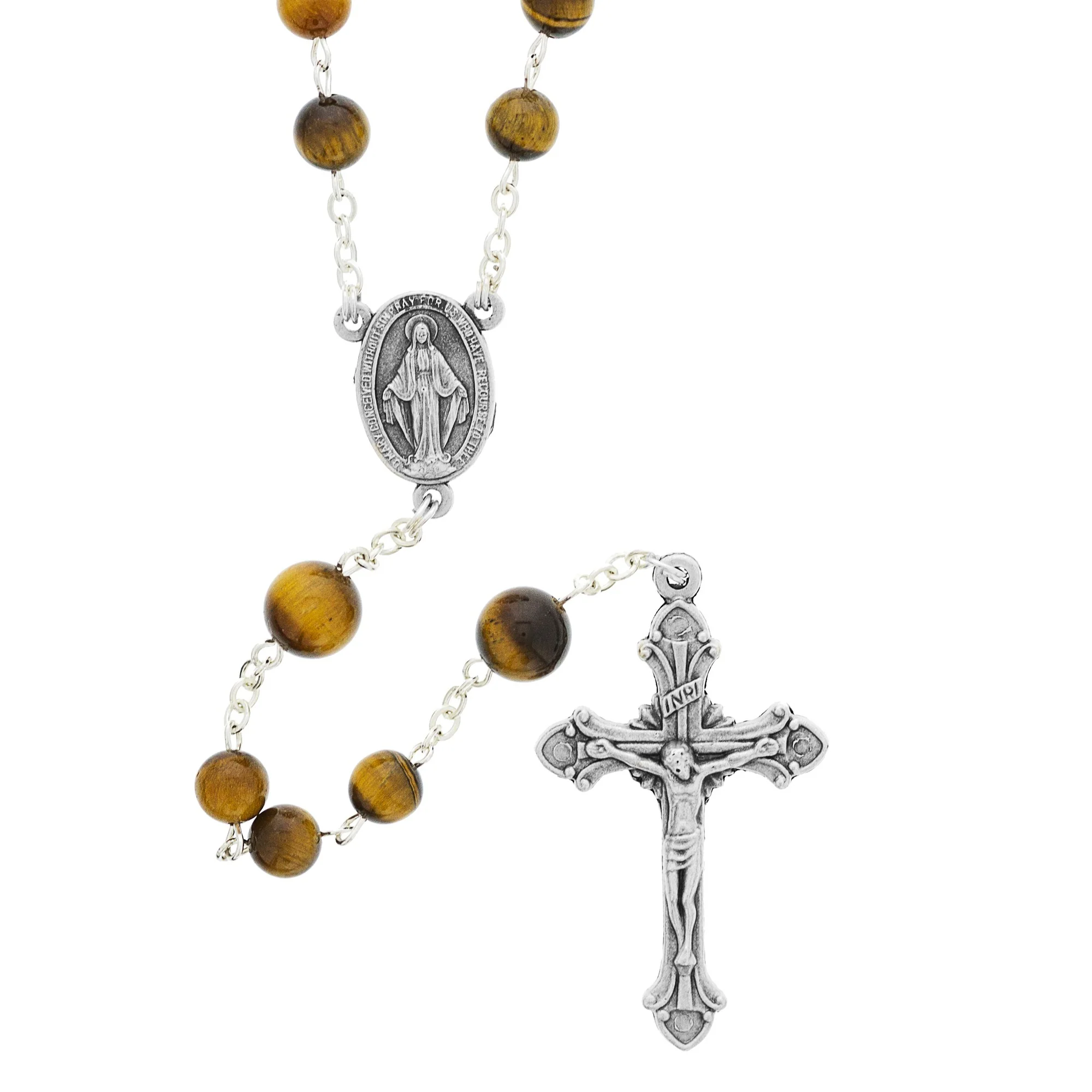 Tiger-Eye Rosary - Image 3