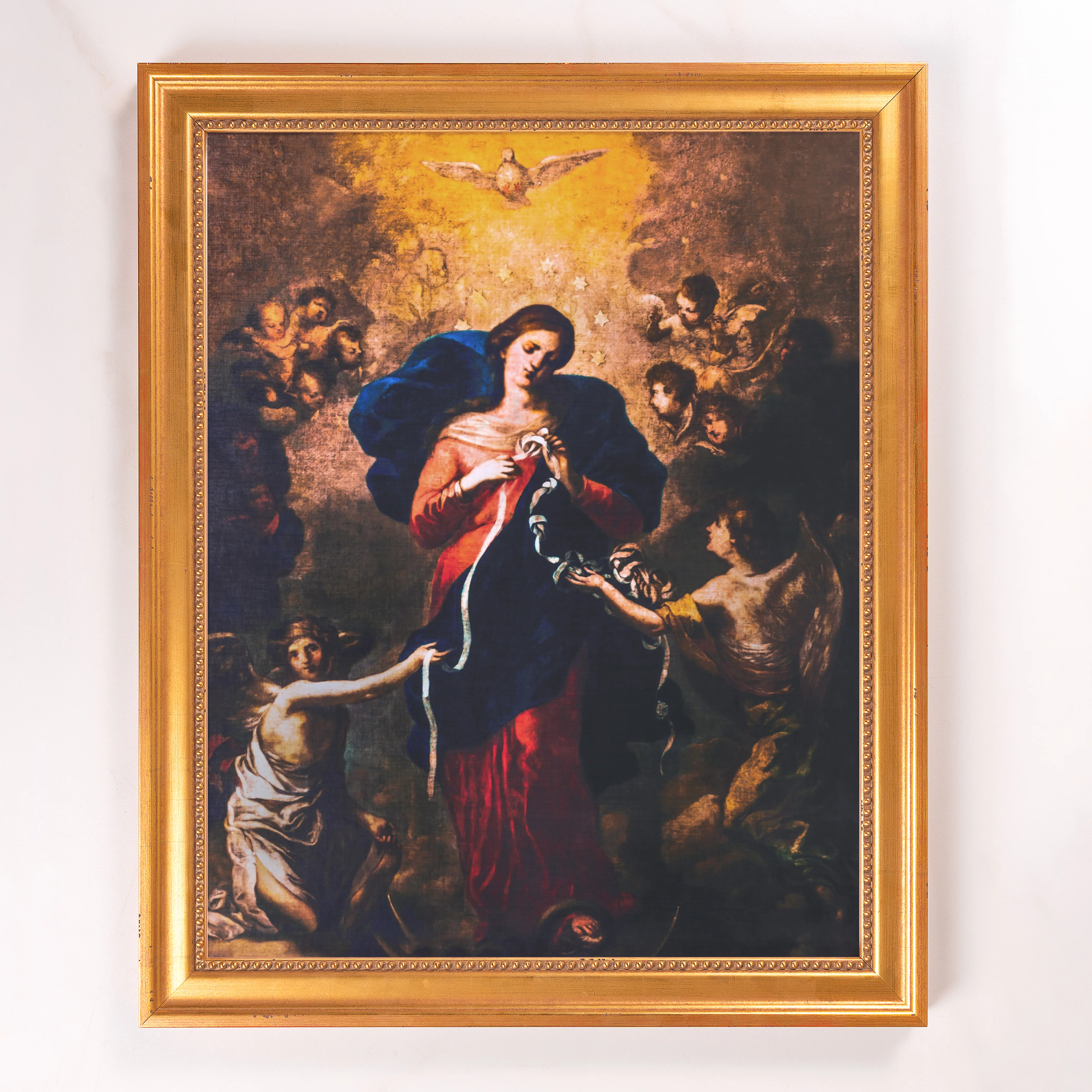 Undoer of Knots Framed Canvas - Sacred Signature Collection - Image 13