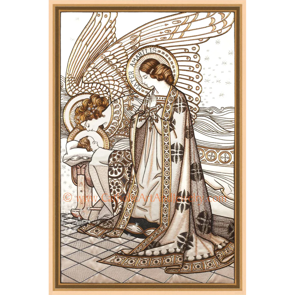 Unframed Litany of Loreto Embroidery Prints - Multiple Sets - Image 6