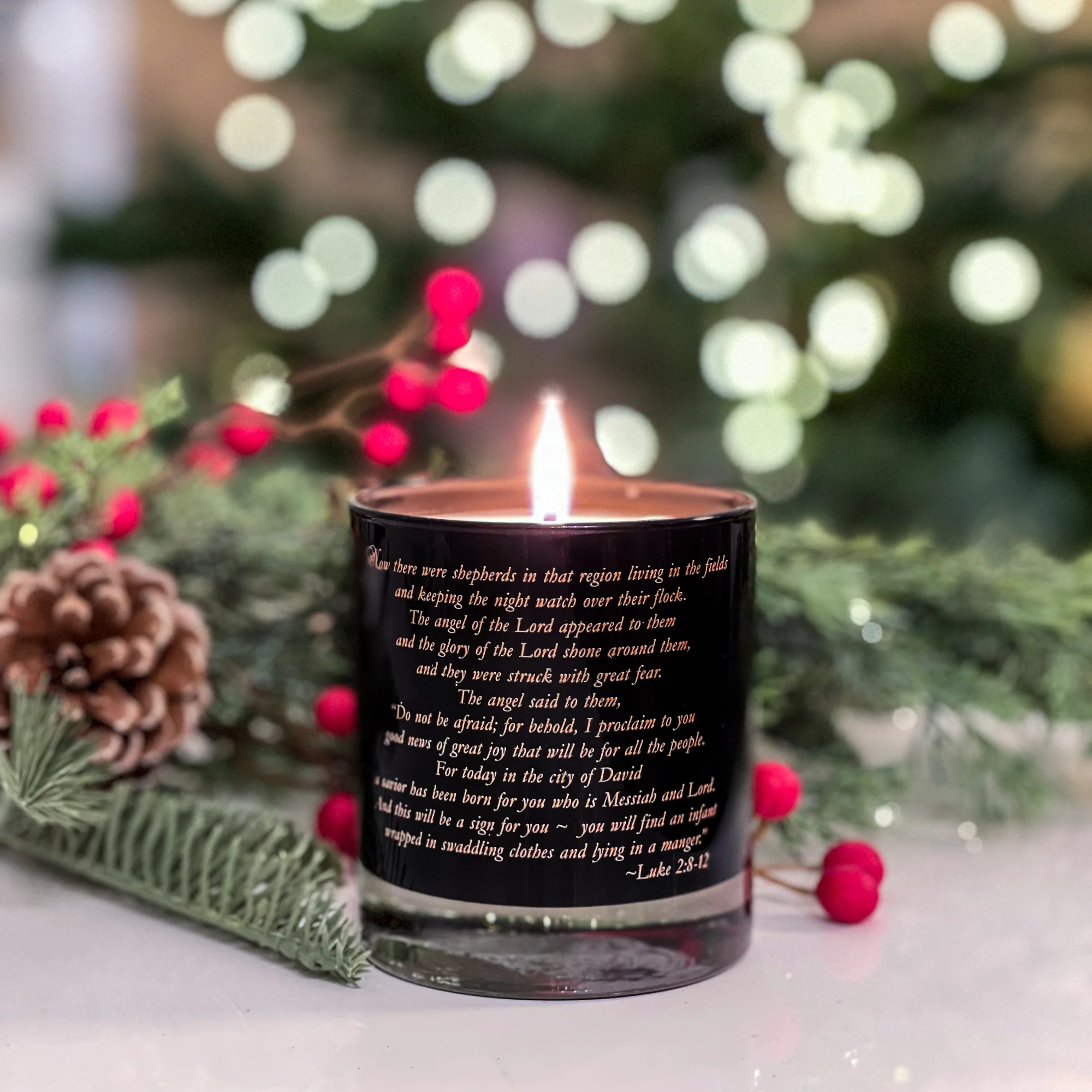 Van Hontorst Adoration of the Shepherds Candle - Image 2